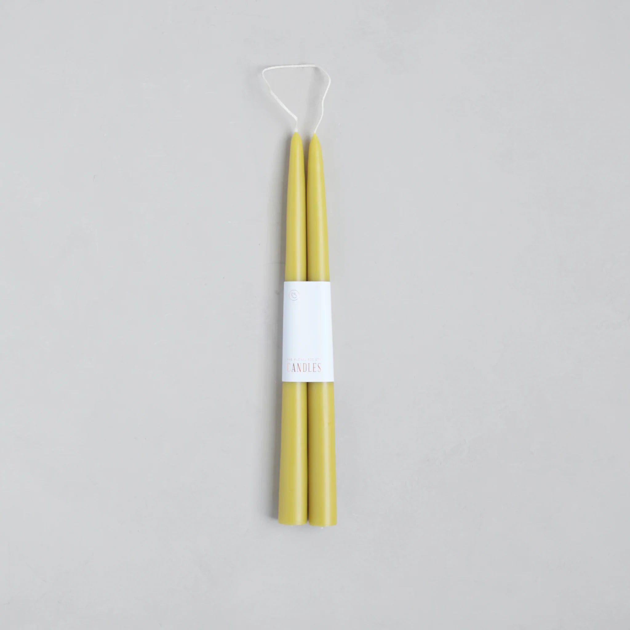 Dipped Taper Candles - Citrine