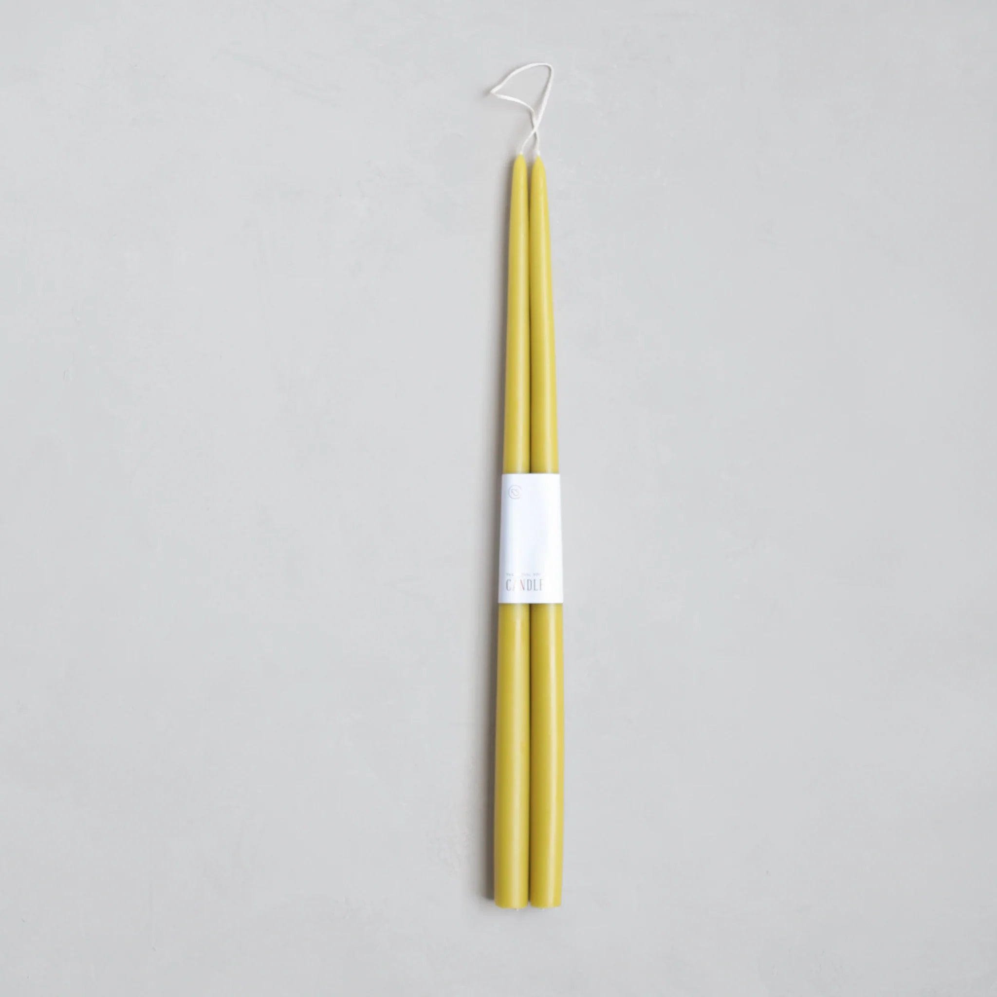Dipped Taper Candles - Citrine