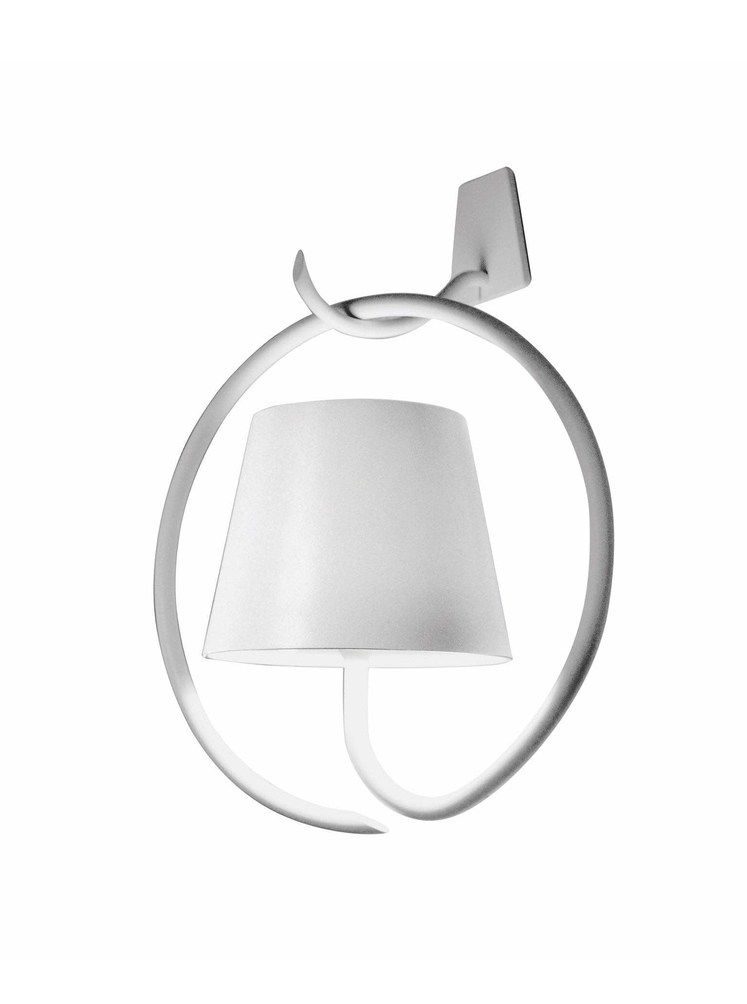 Poldina Pro Magnetic Wall Lamp with Ring - White