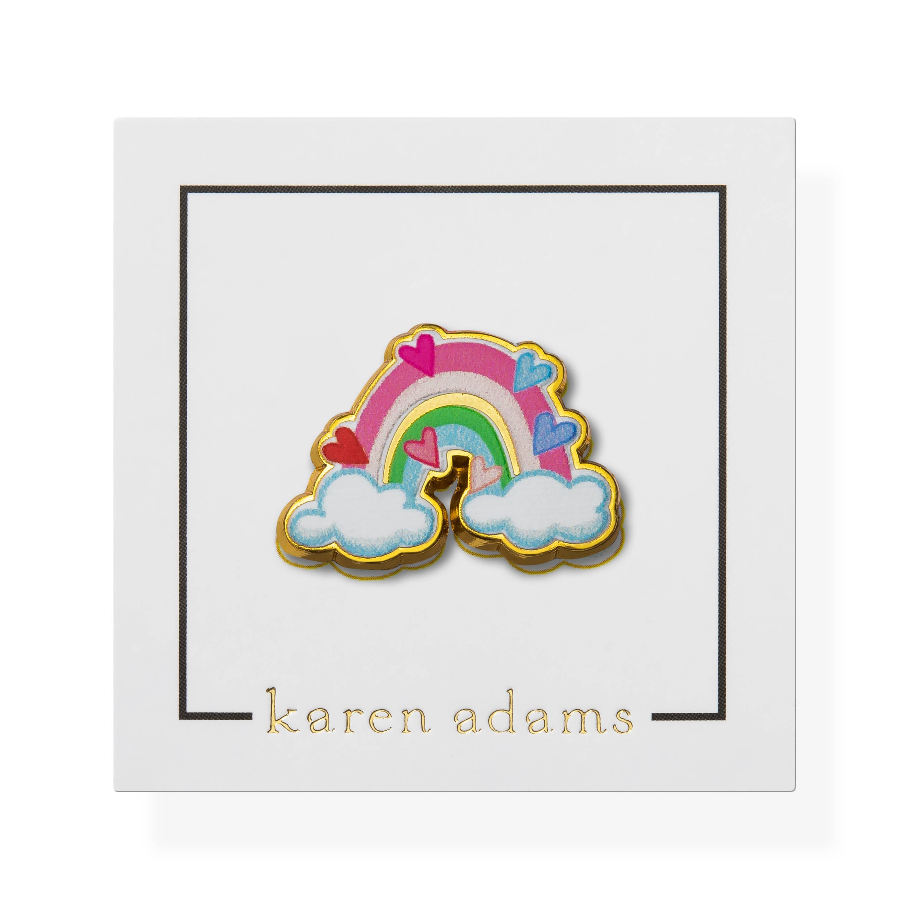 Rainbow Enamel Pin