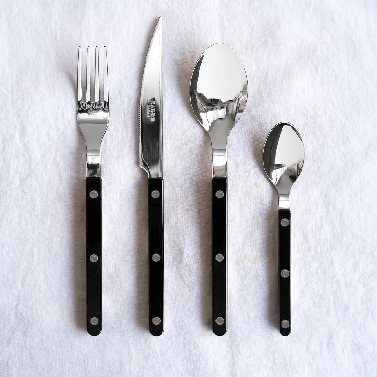 Bistro 5pc Place Setting - Black
