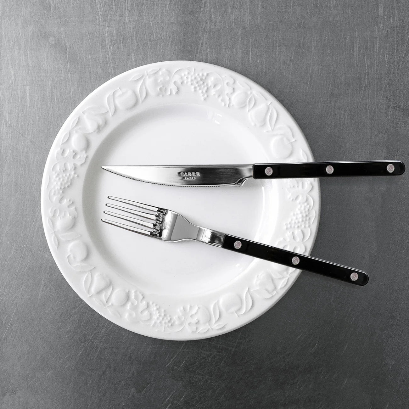 Bistro 5pc Place Setting - Black