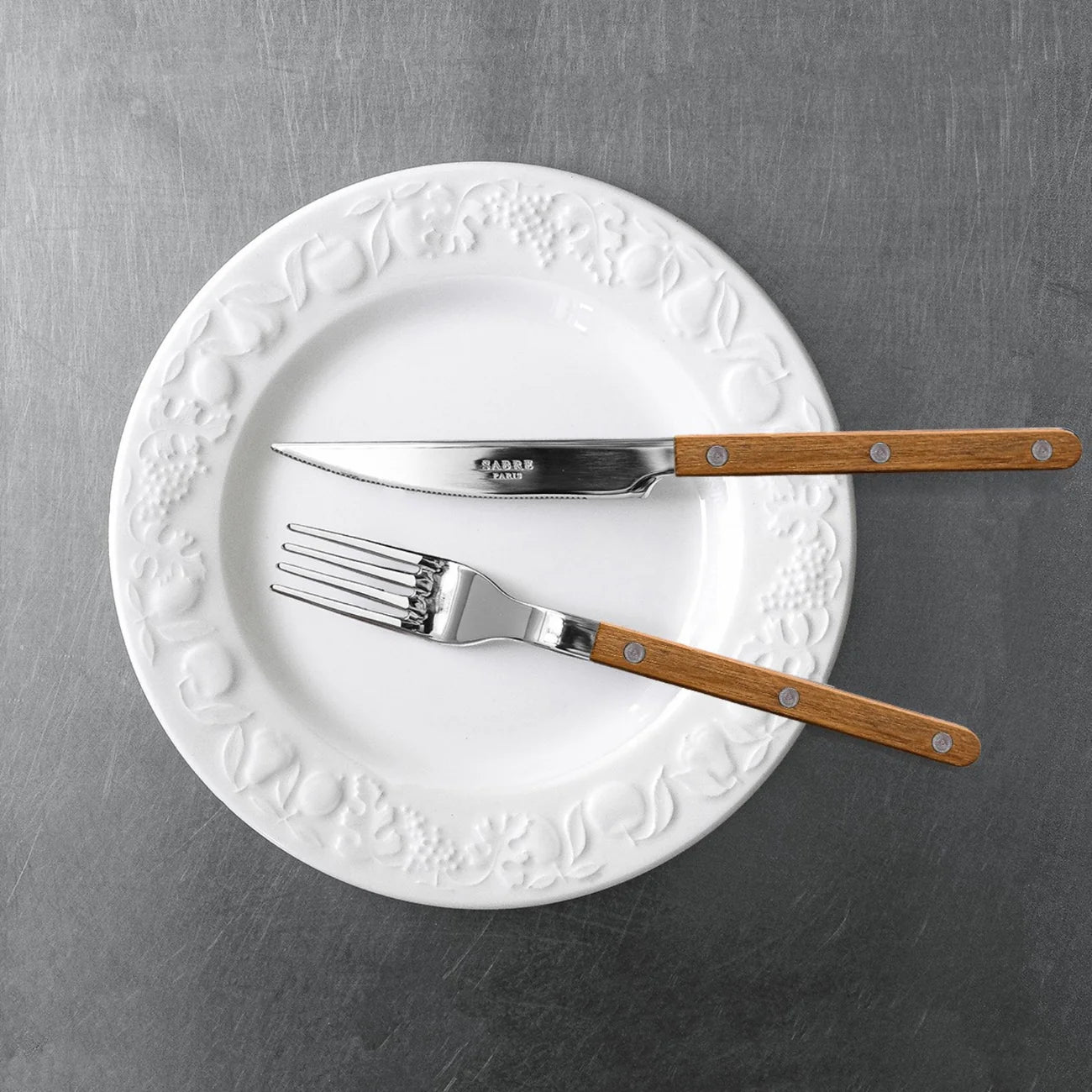 Bistro 5pc Place Setting - Teak