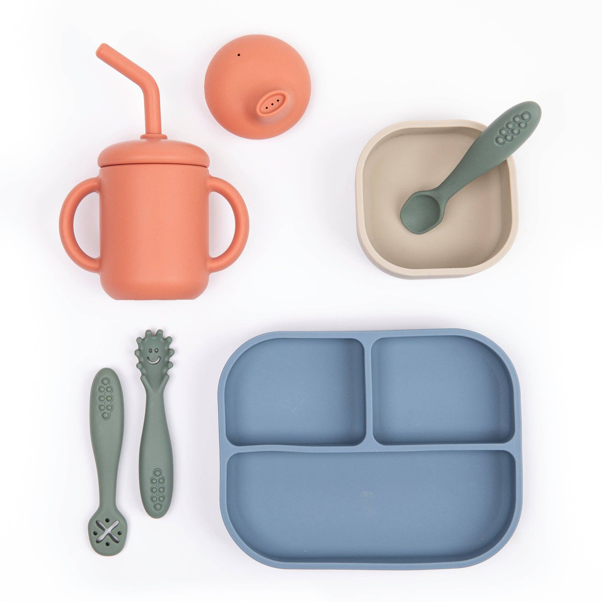 Jungle Safari Little Bites Set - Blue