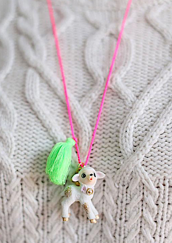 "La La The Lamb" Necklace