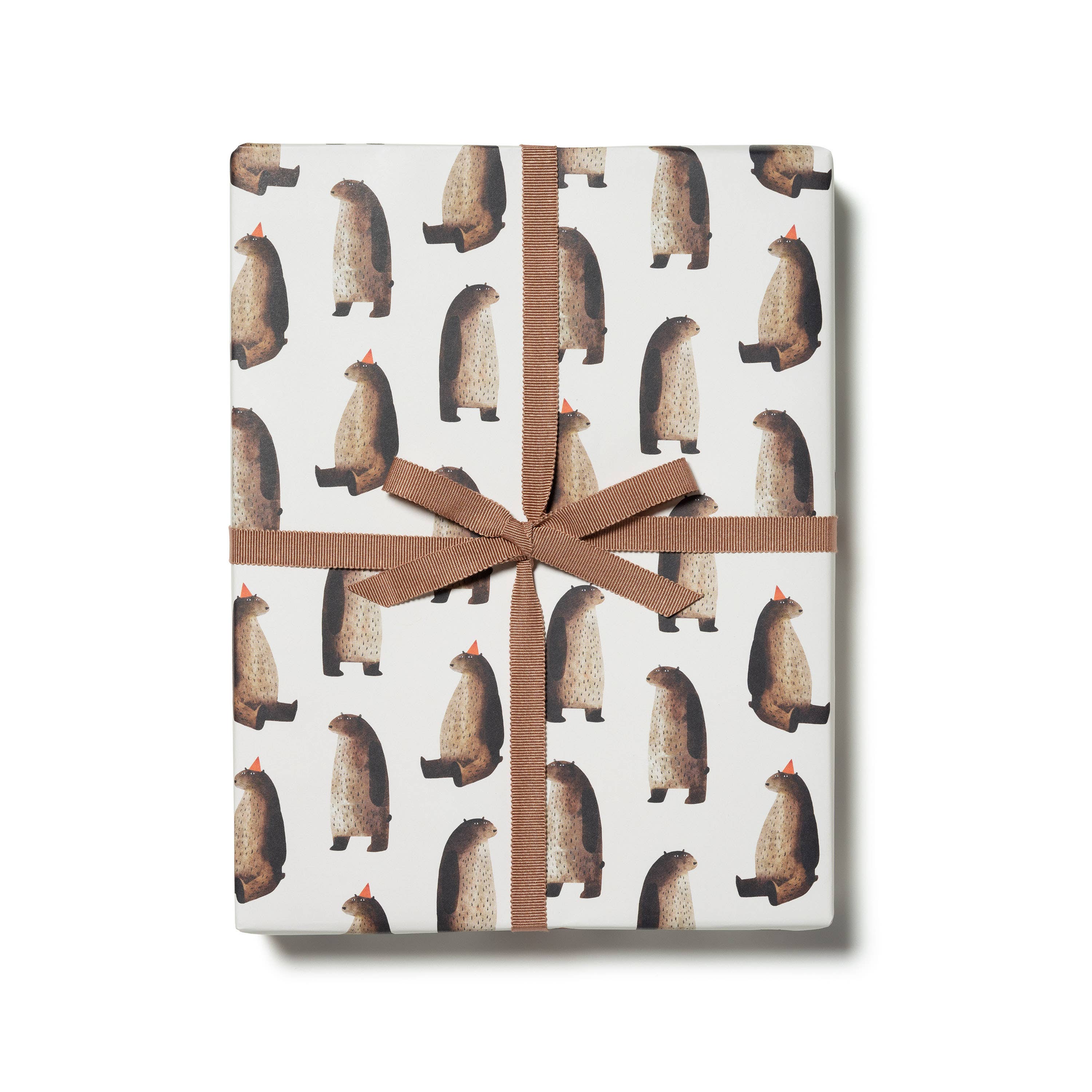 Wrapping Paper 3 Sheet Roll - Party Bear