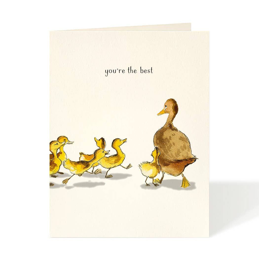Ducklings Appreciation Card