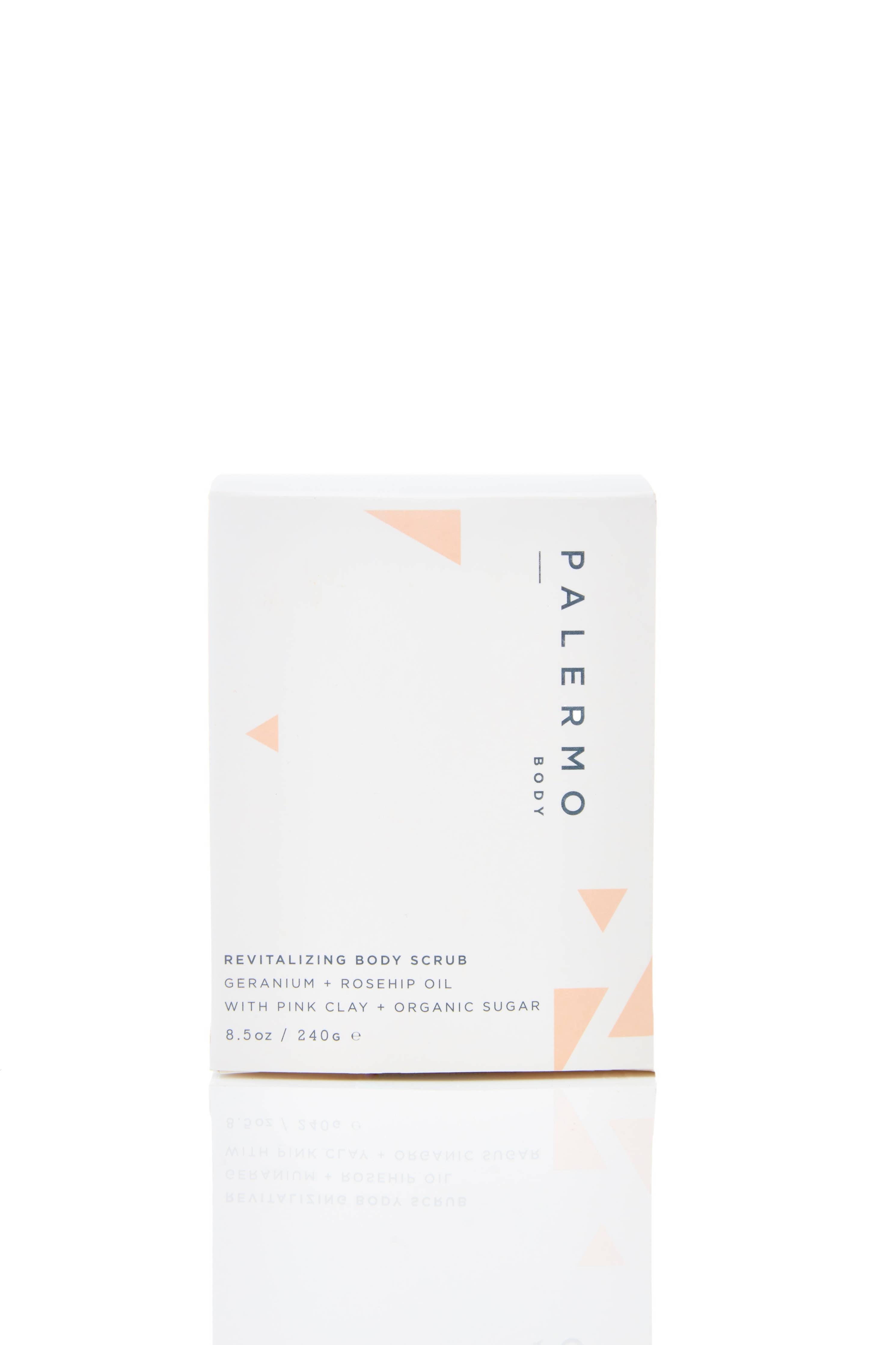 Geranium + Rosehip Oil Revitalizing Body Scrub