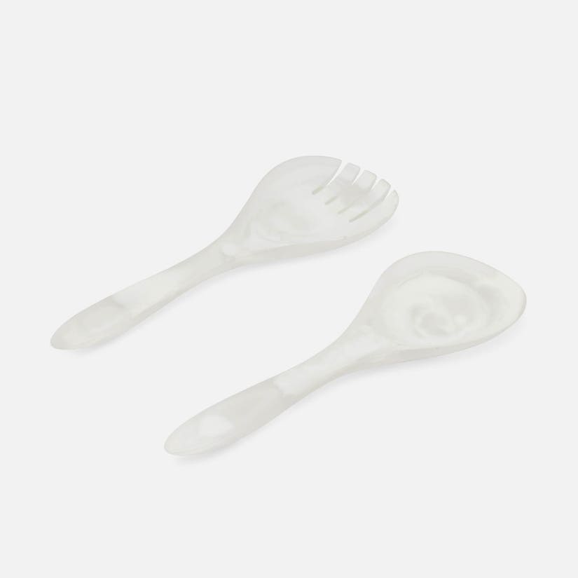 Laney Swirled Resin Servers - White