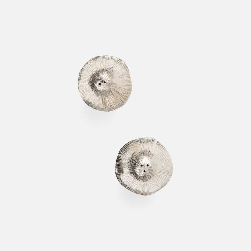 Heidi Silver Mushroom Salt & Pepper Boxed Set