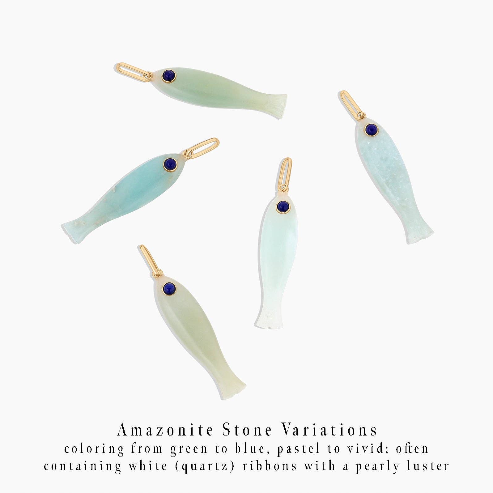 Fortuna Amazonite Lariat Necklace