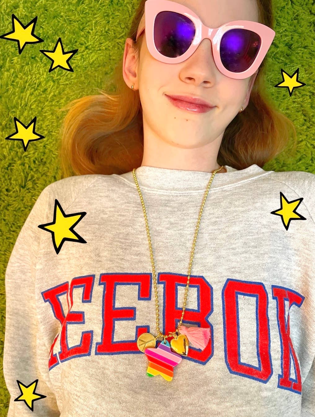 "Love & Peace" Charms Necklace