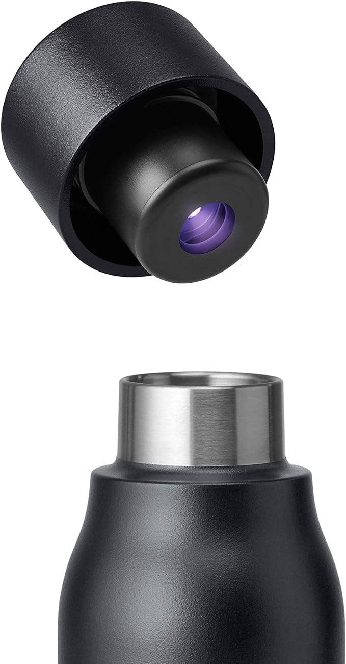 Self-Cleaning Water Bottle 17oz. - Obsidian Blac