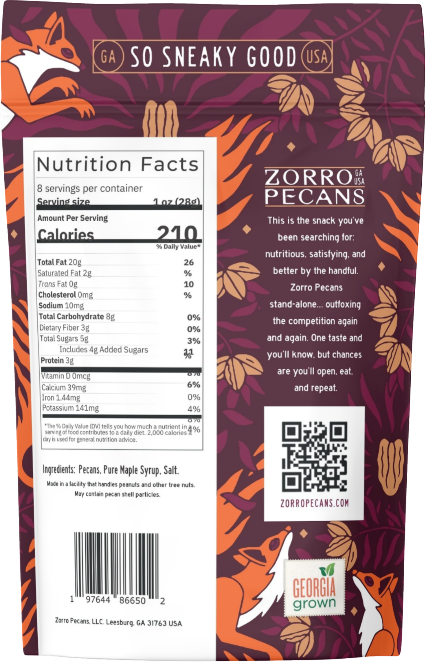 Maple Glazed Pecans