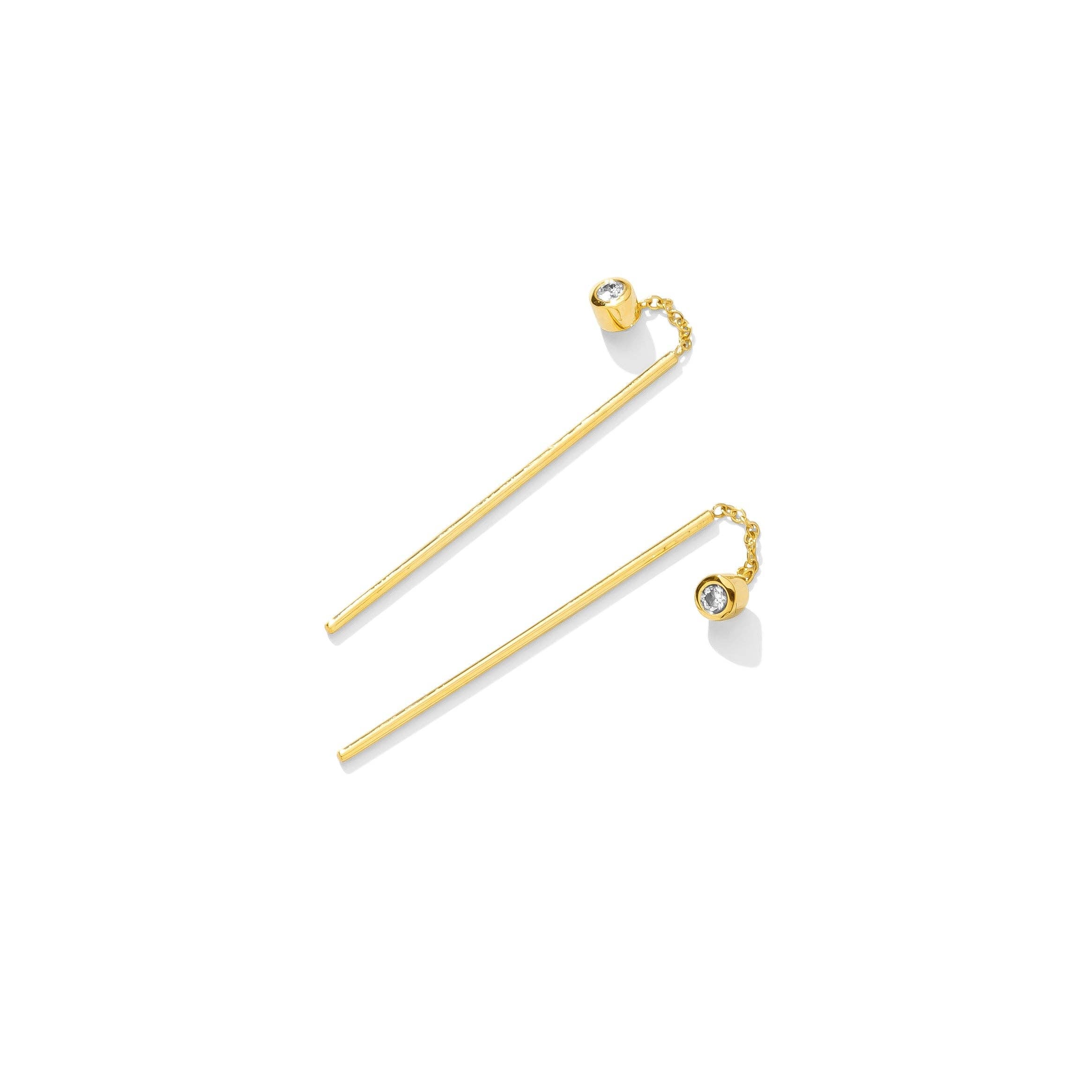 Marlo Threader Earrings