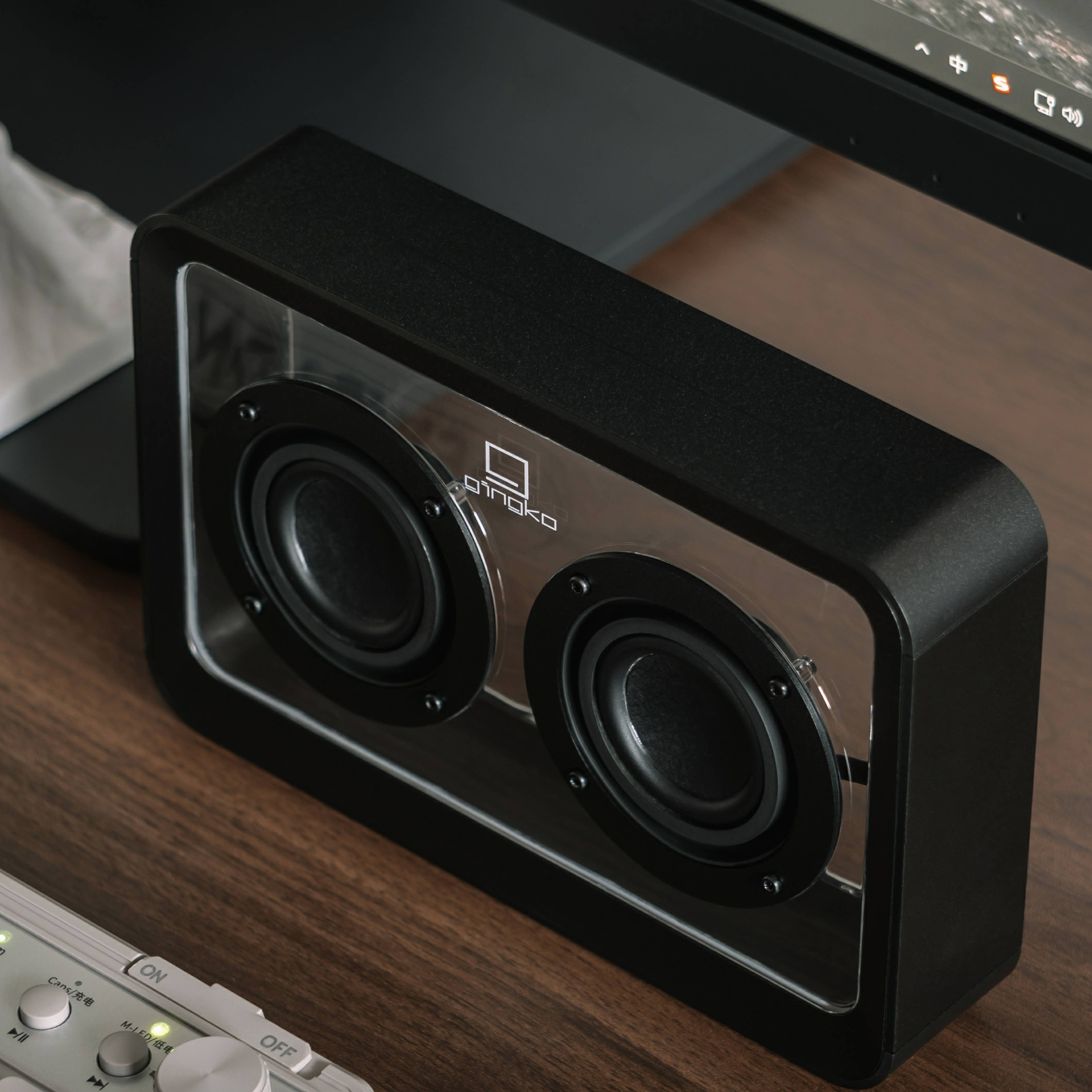 Mage See-Through Speaker - Black