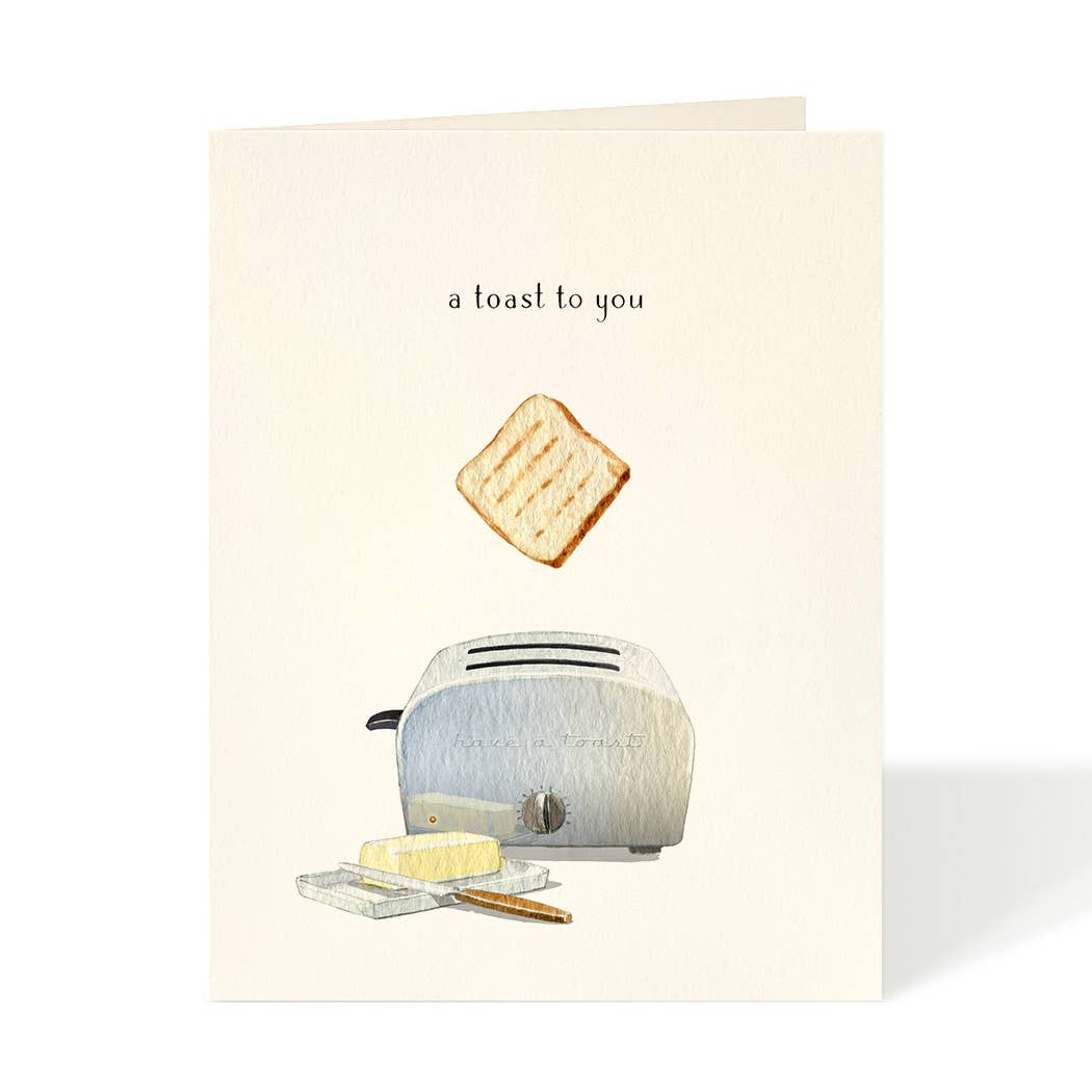 Toast Congratulations Card