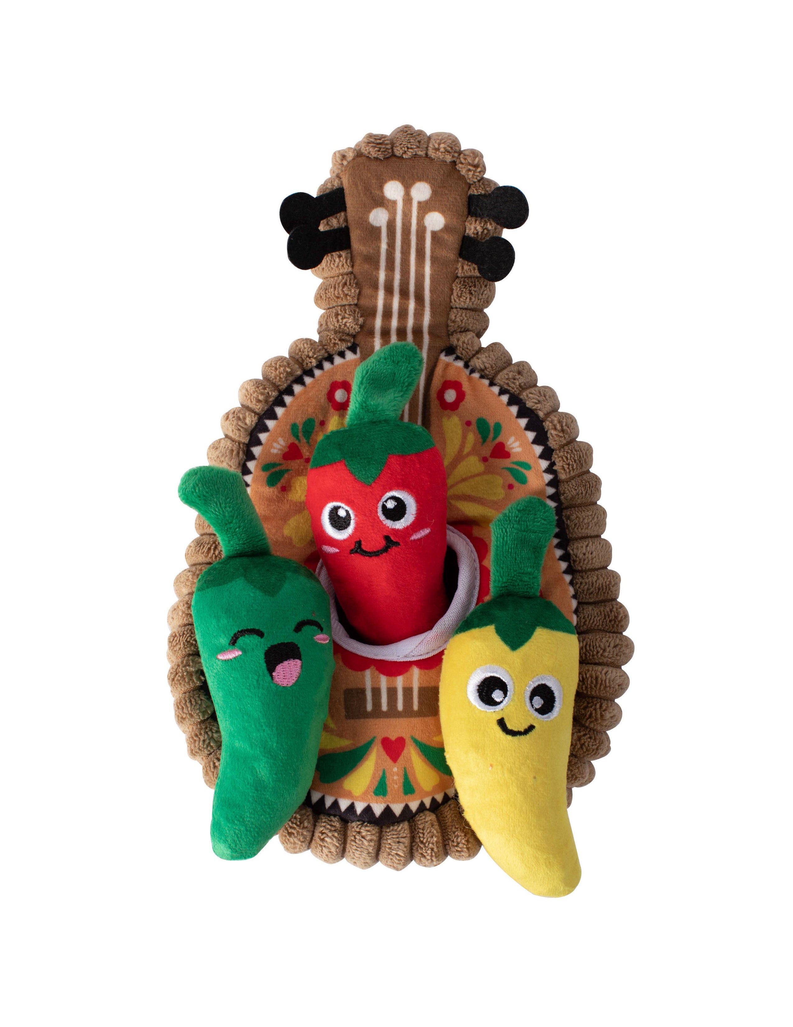 Fiesta Till You Siesta Plush Dog Toy Set