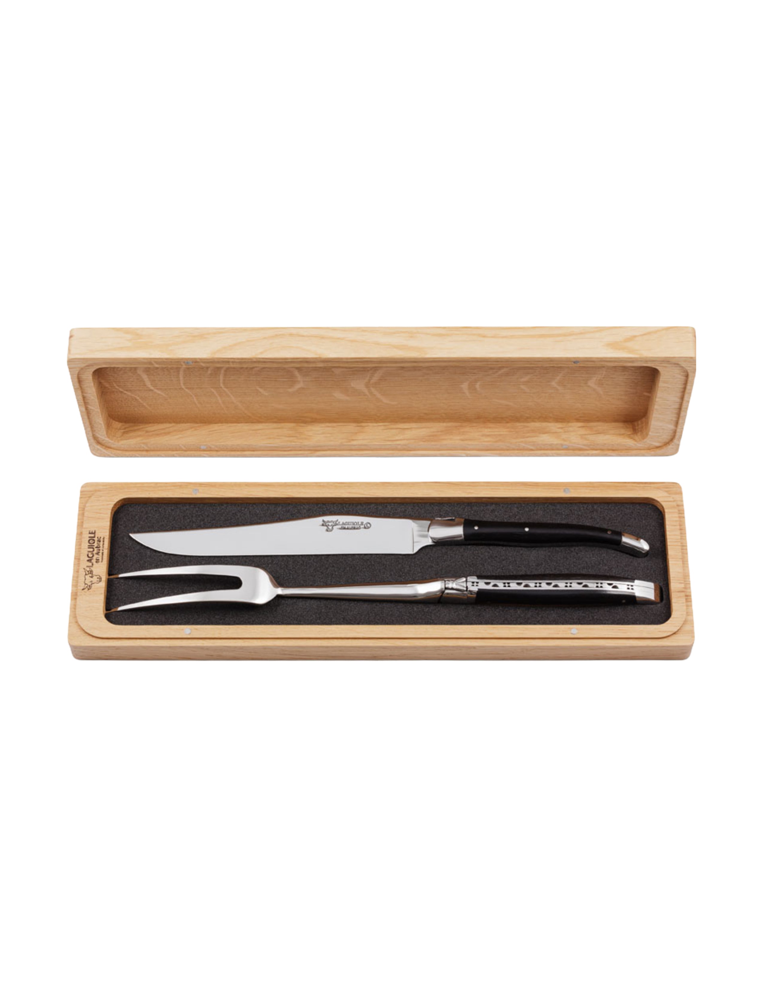 Laguiole Carving Set - Water Buffalo