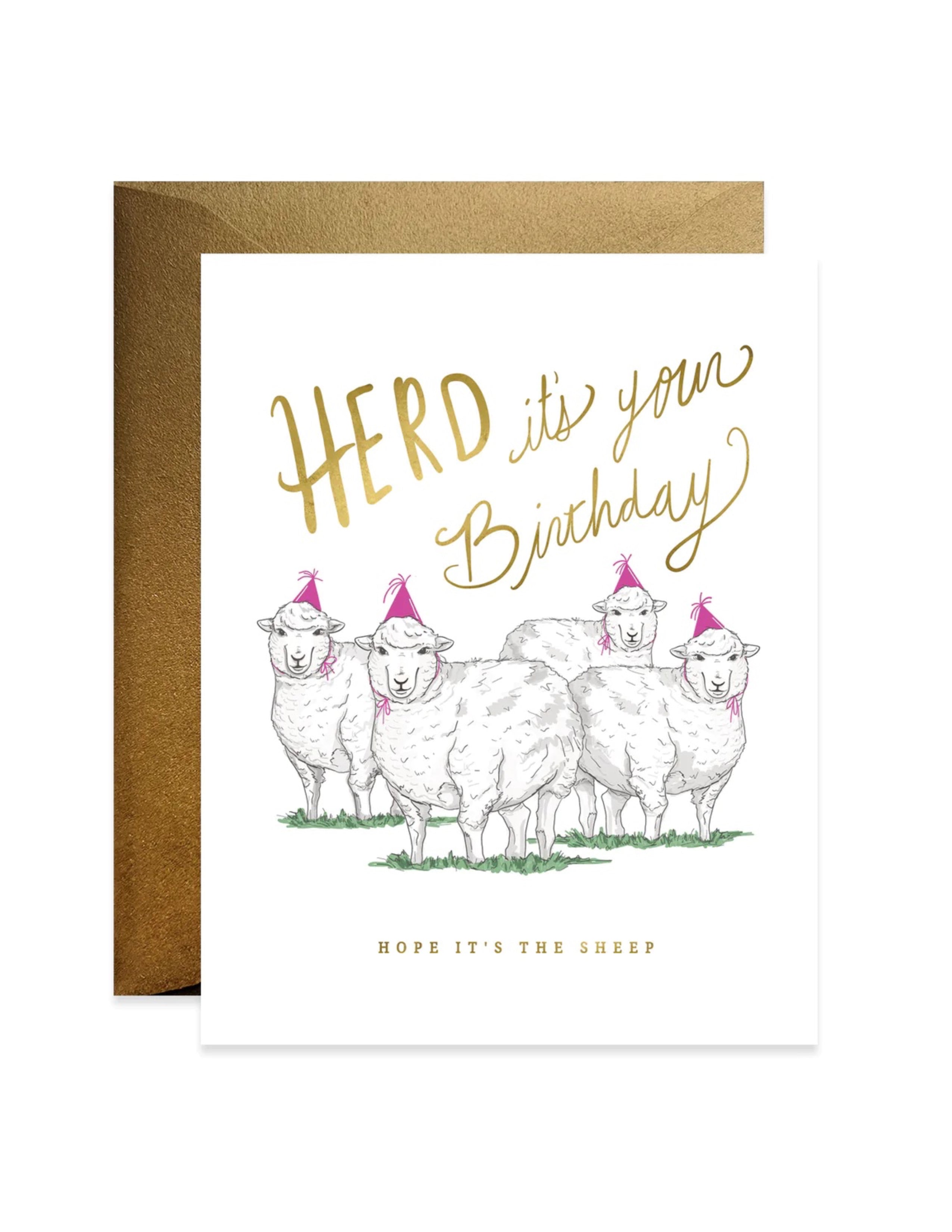 Herd Birthday Card