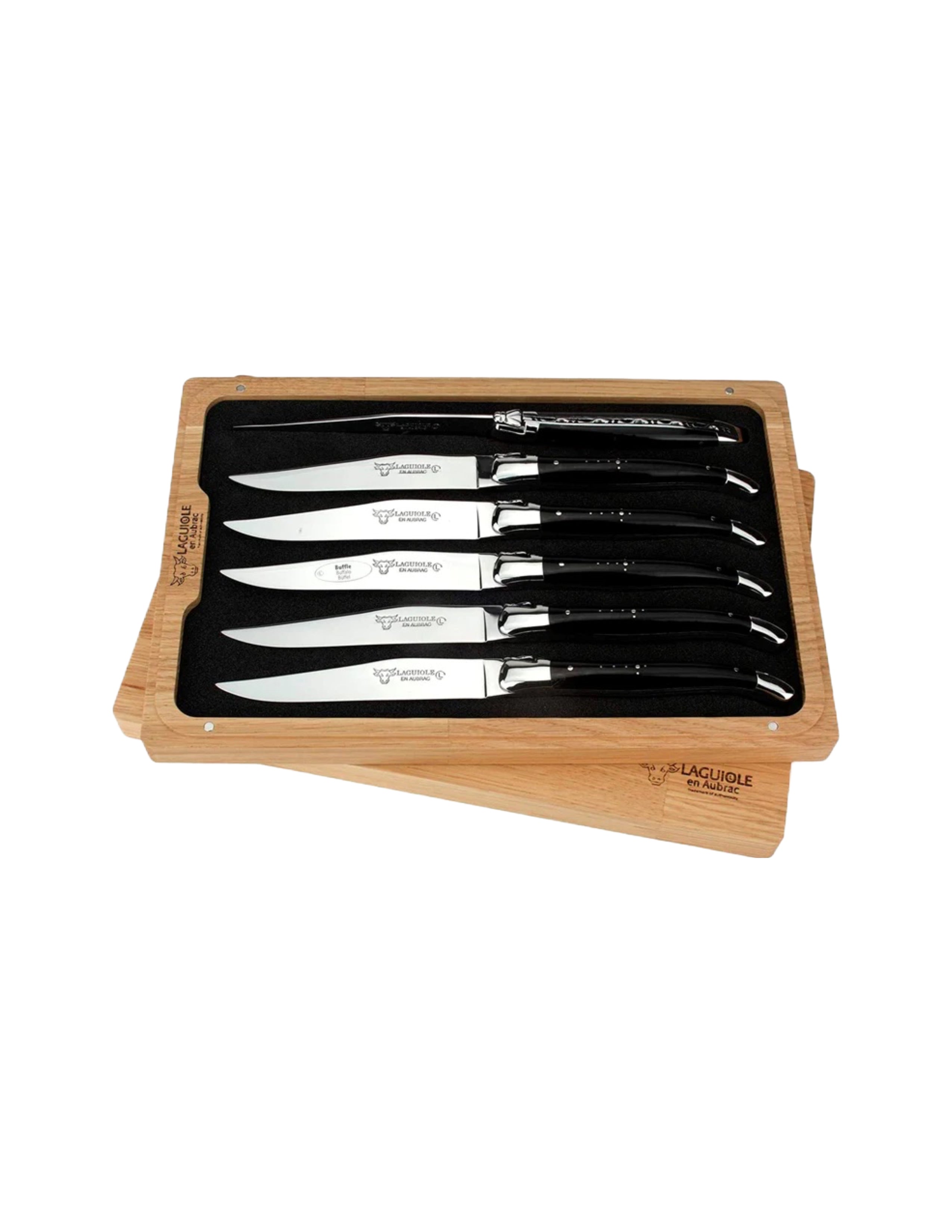 Laguiole Steak Knives Set/6 - Water Buffalo