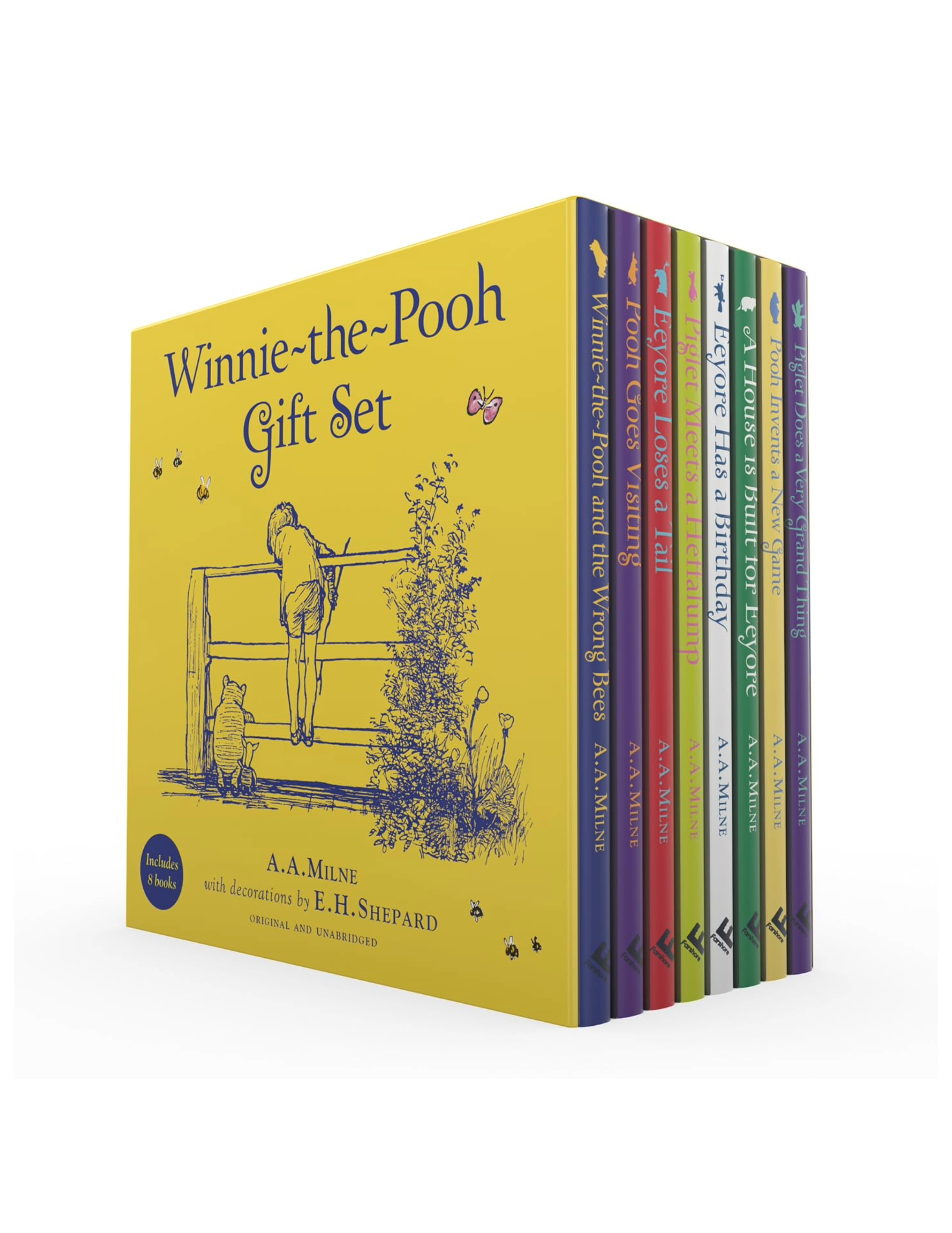 Classic Winnie-the-Pooh 8 Book Gift Set