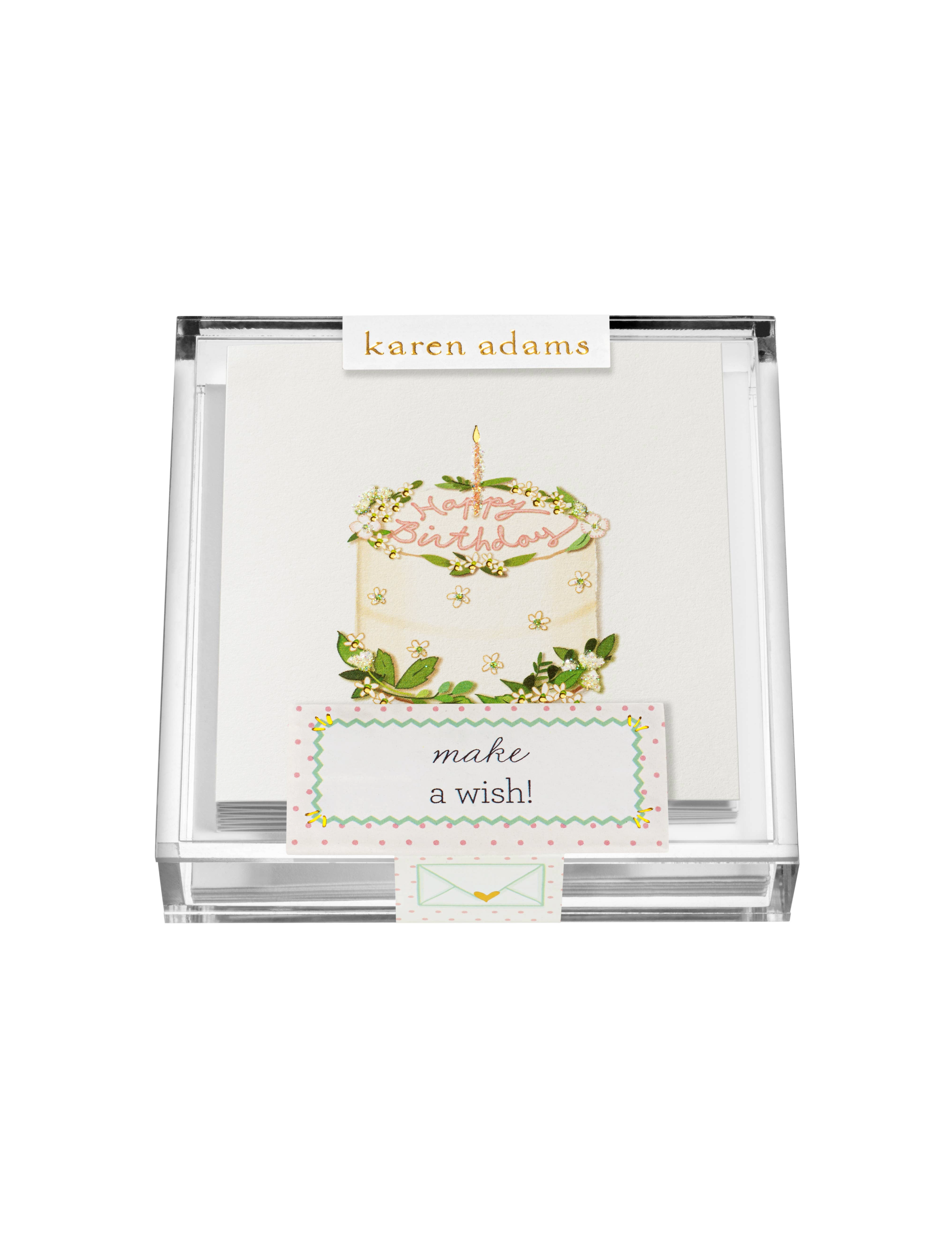 Gift Enclosures Box of 6 - Make a Wish