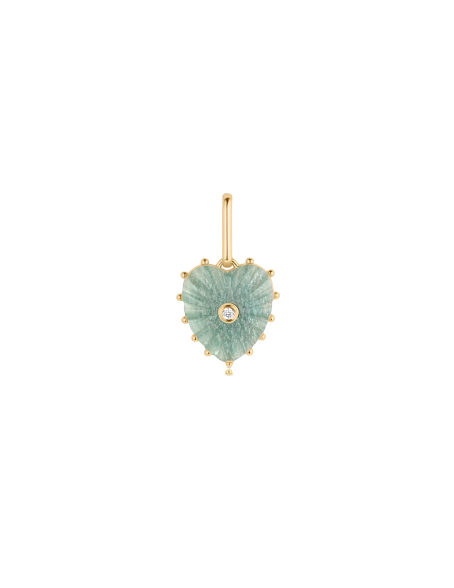 Isabel Amazonite Charm