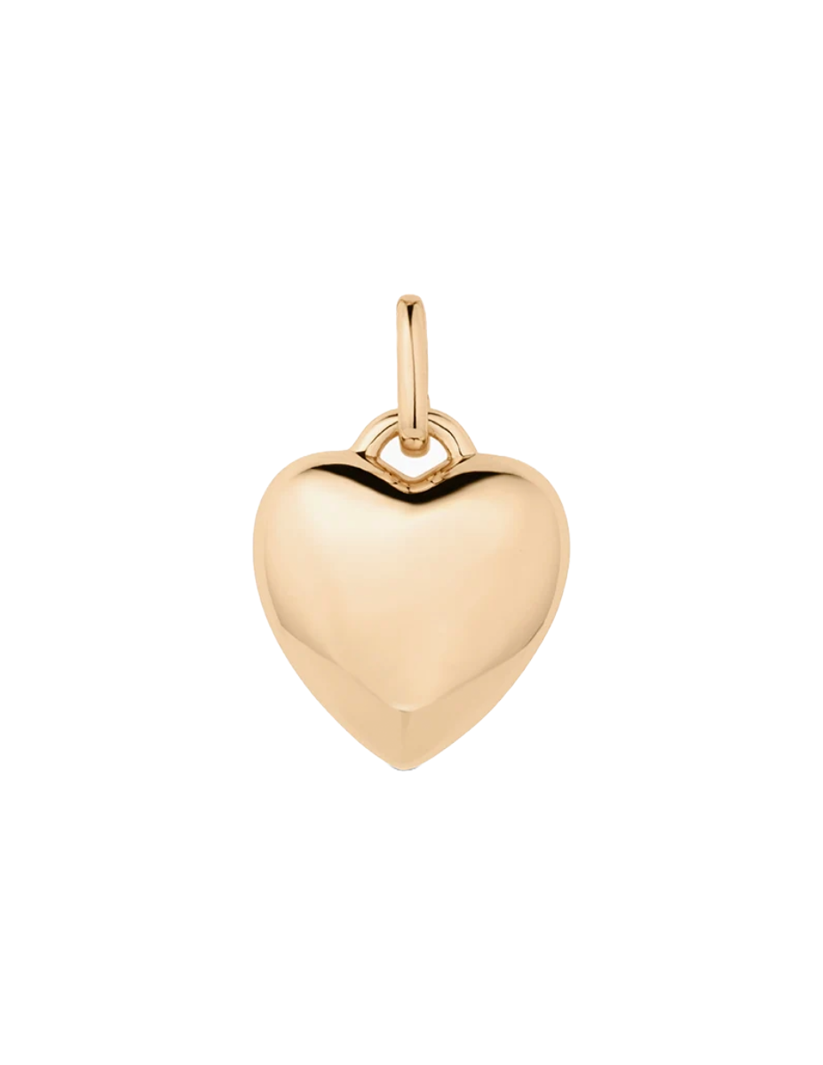 Aurelie Puffy Heart Clip Charm