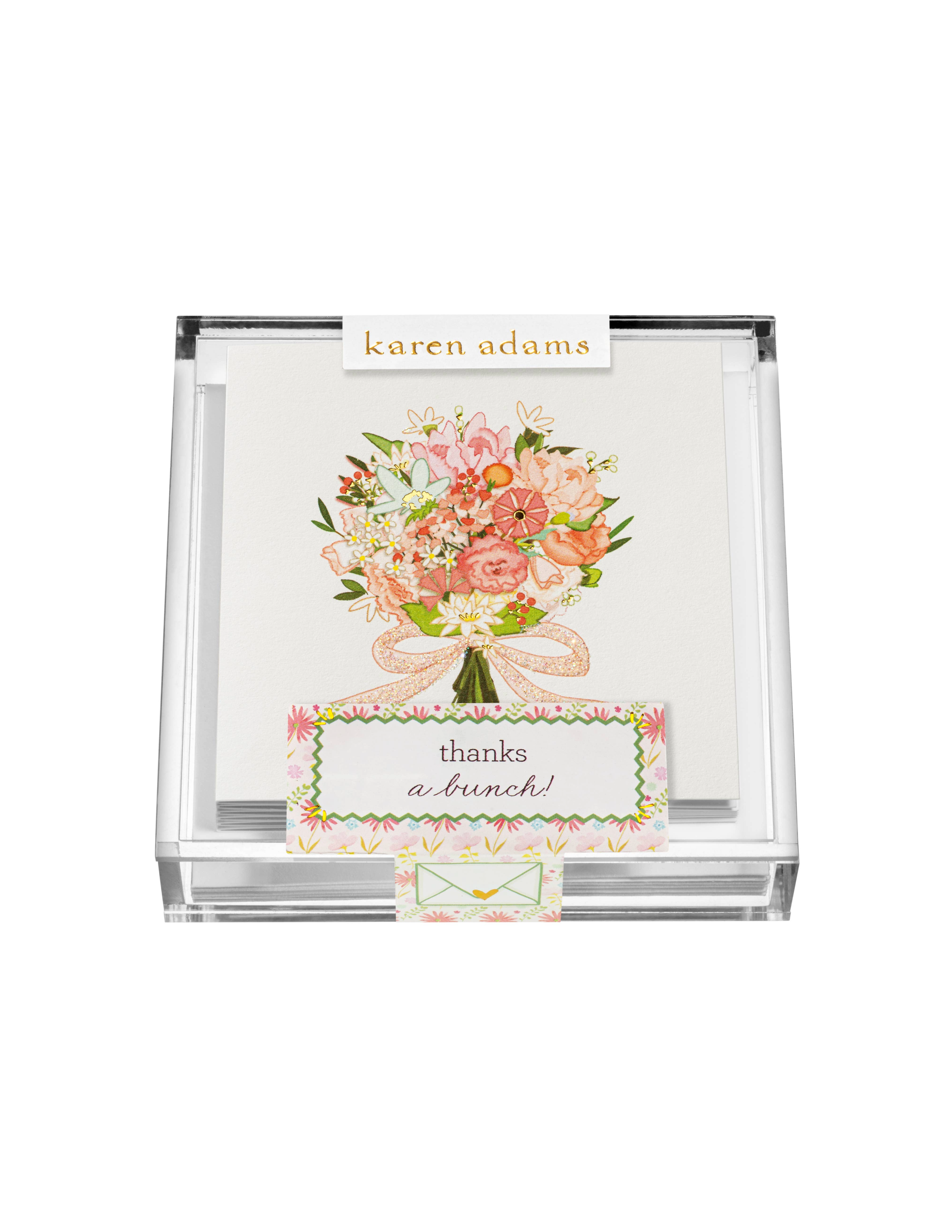 Gift Enclosures Box of 6 - Thanks a Bunch