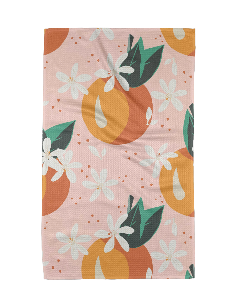 Microfiber Kitchen Tea Towel - Just Peachy