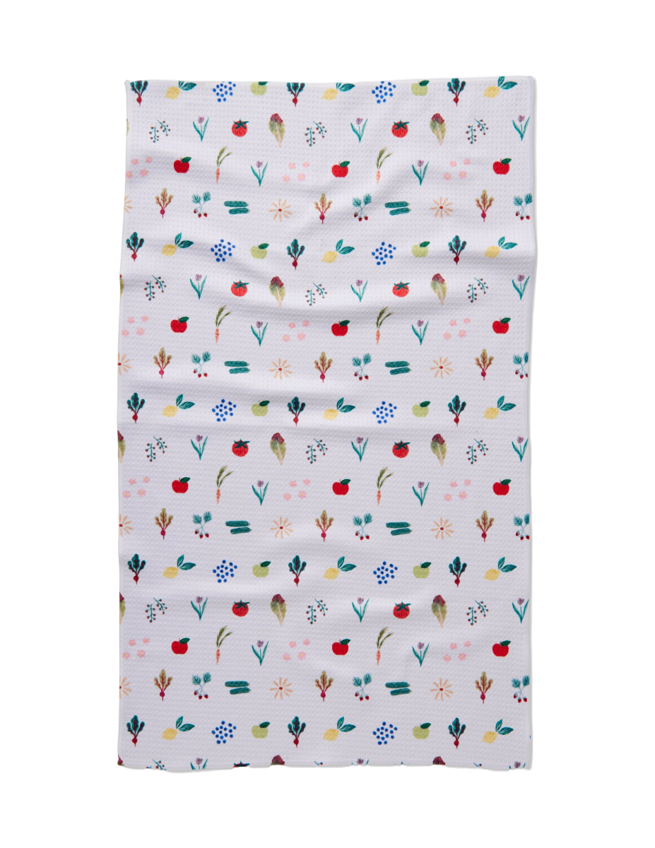 Microfiber Kitchen Tea Towel - Fresh Produce
