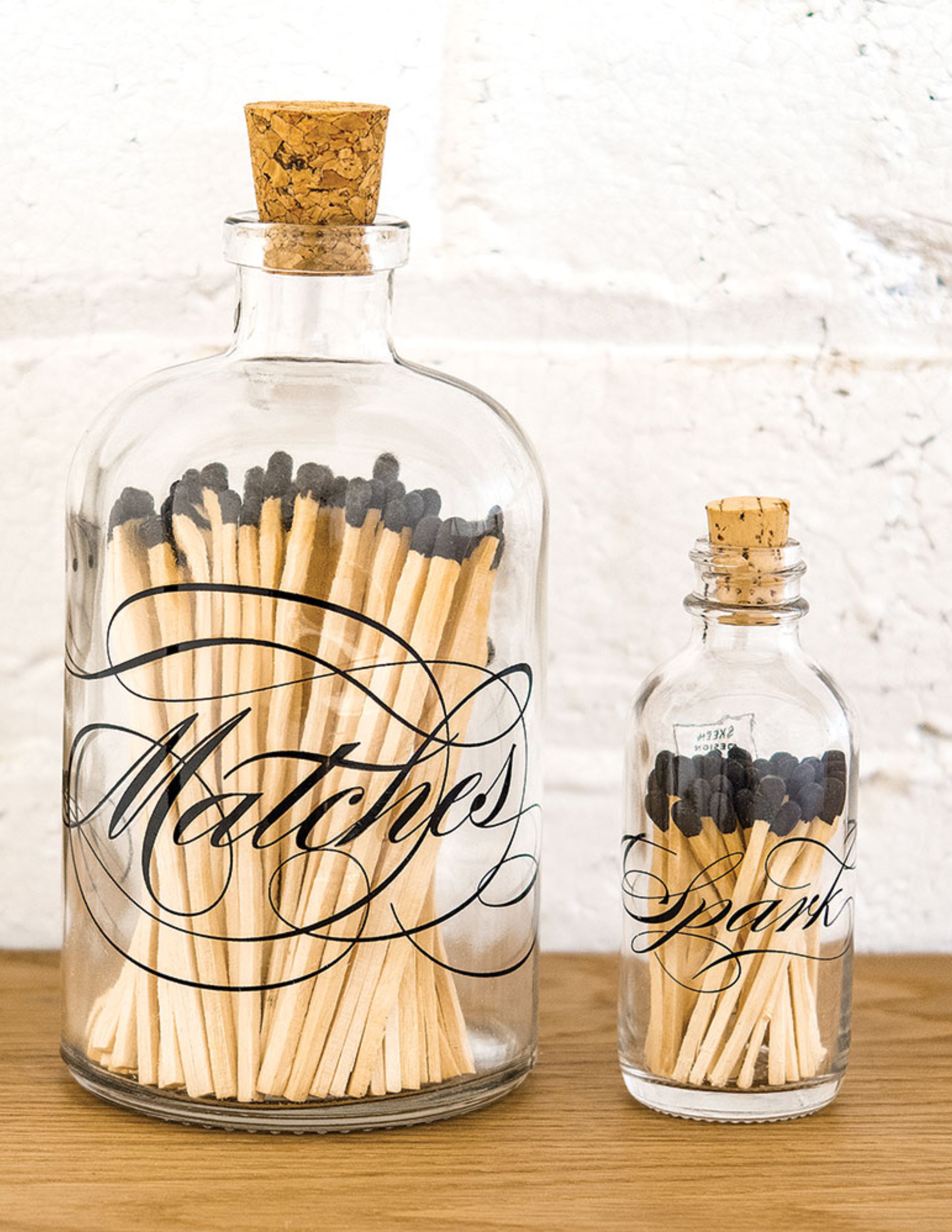 Mini Spark Apothecary Match Bottle