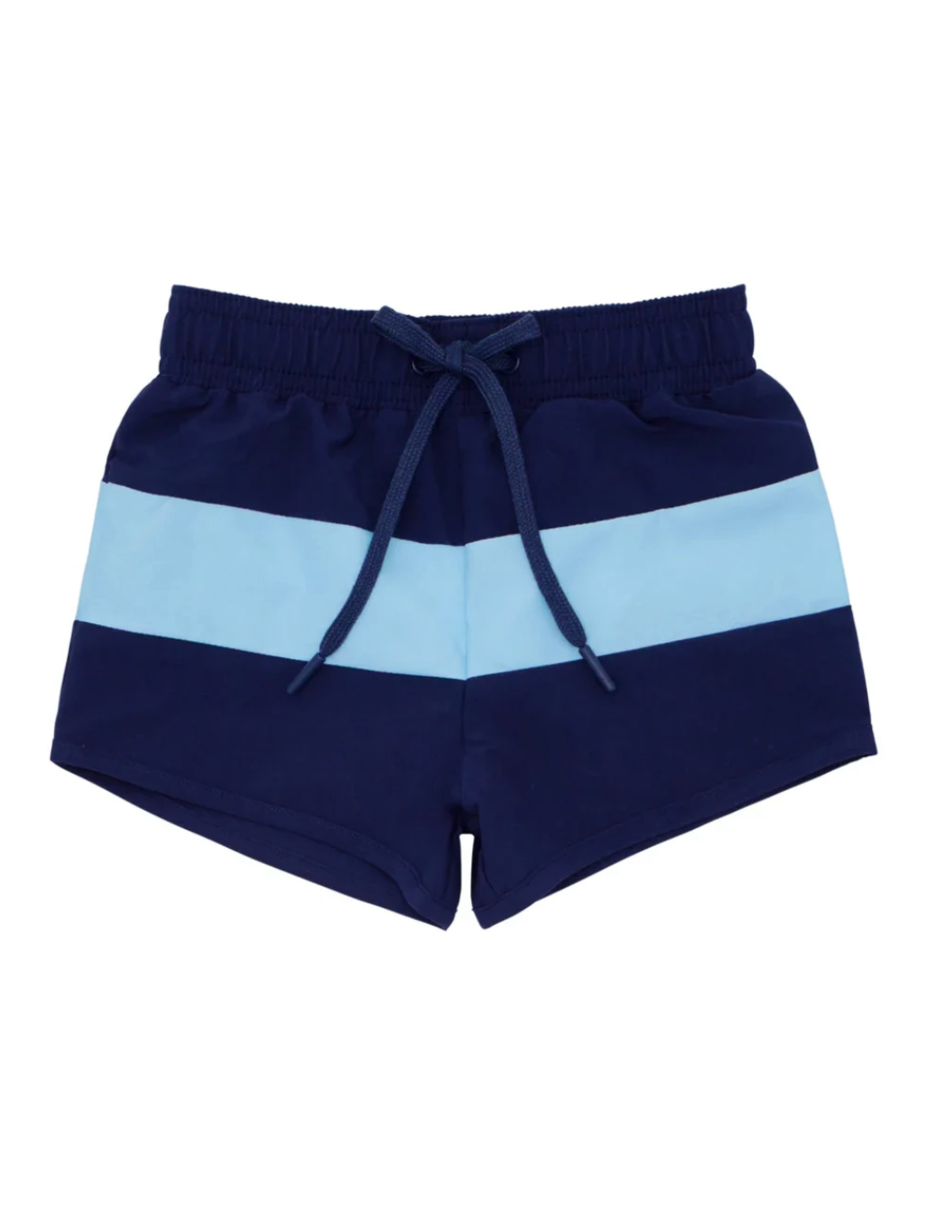 Boy's Navy Colorblock Boardie