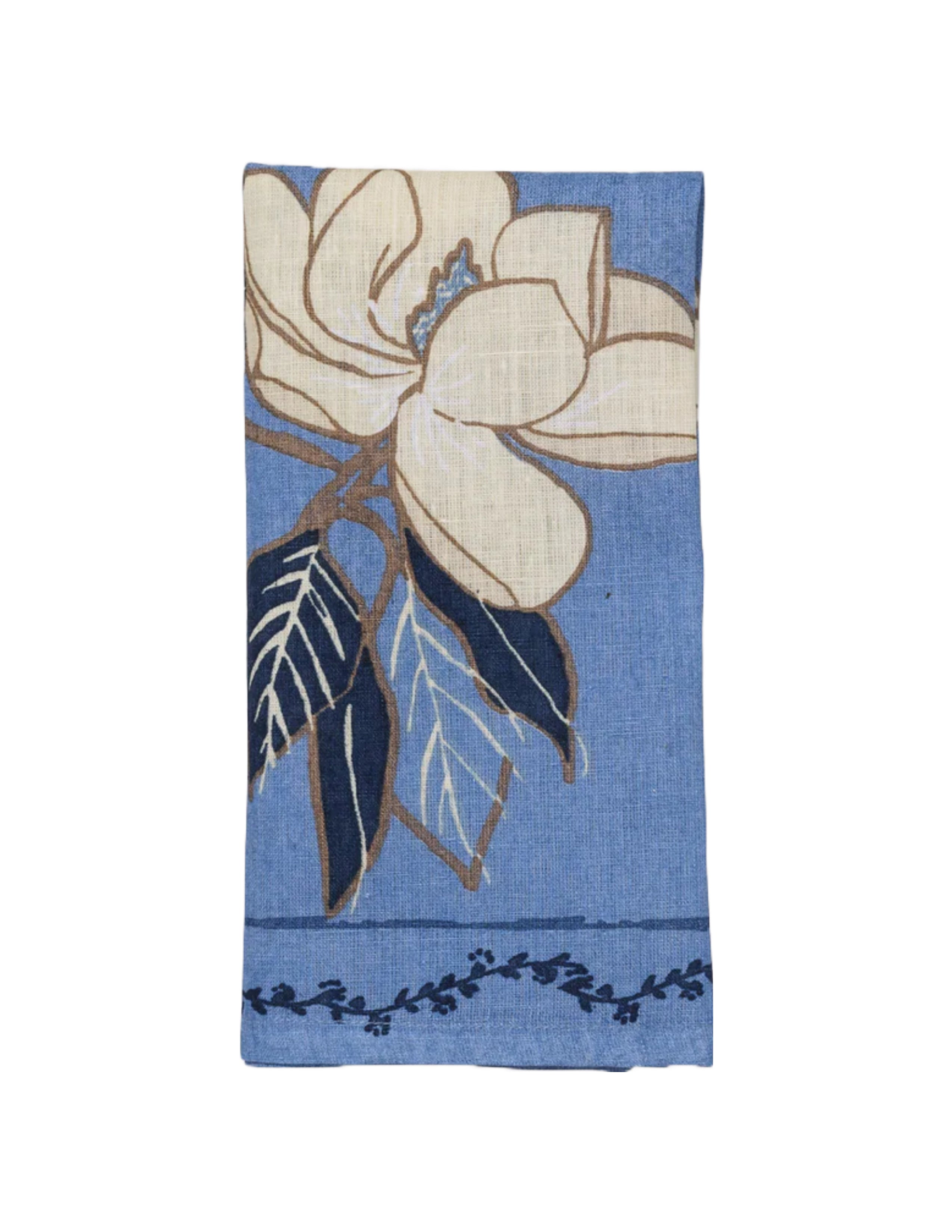 Magnolia Napkin Set/4 - Lapis