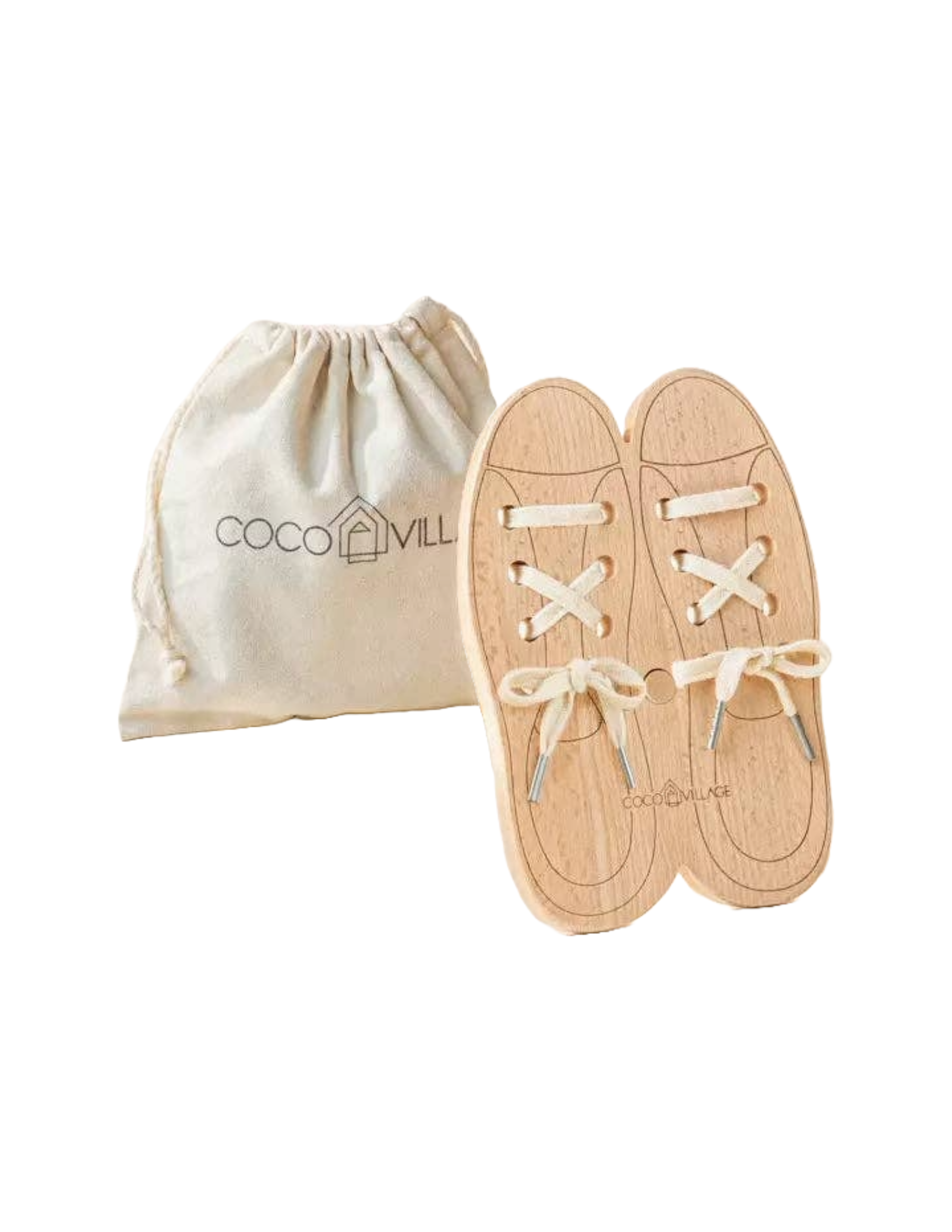 Wooden Lacing Game