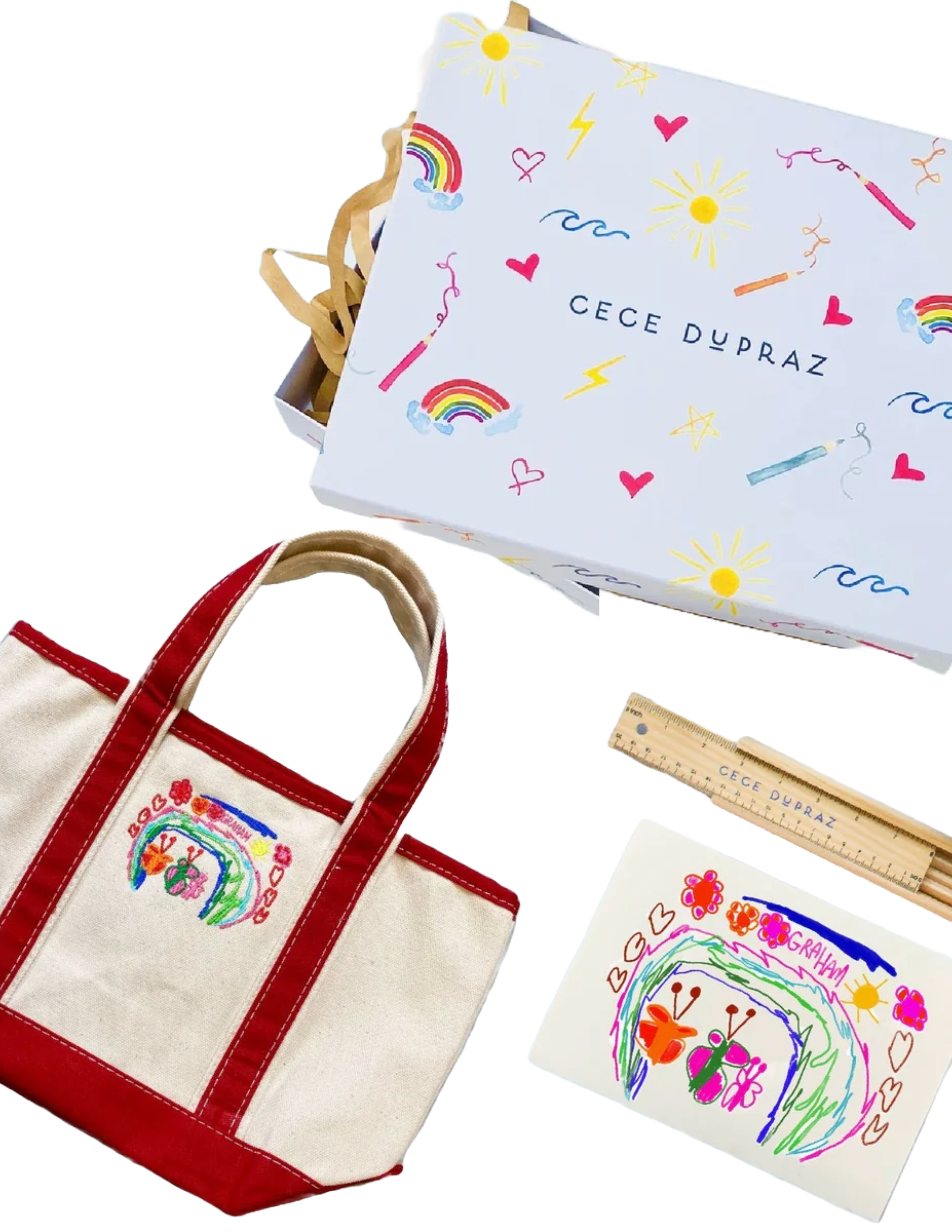 Draw Your Own Tote Gift Set - Small