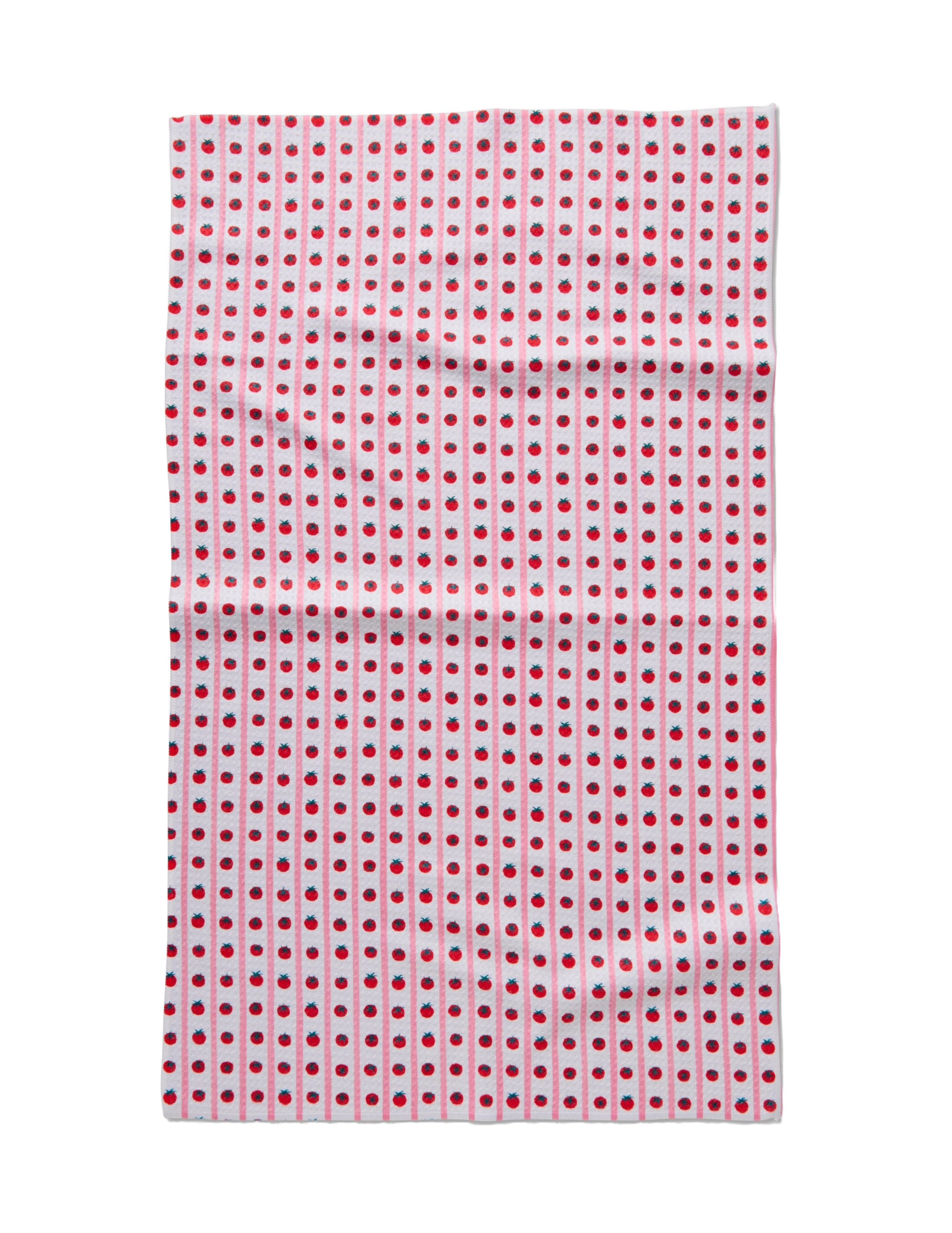 Microfiber Kitchen Towel - Tomato Stripes