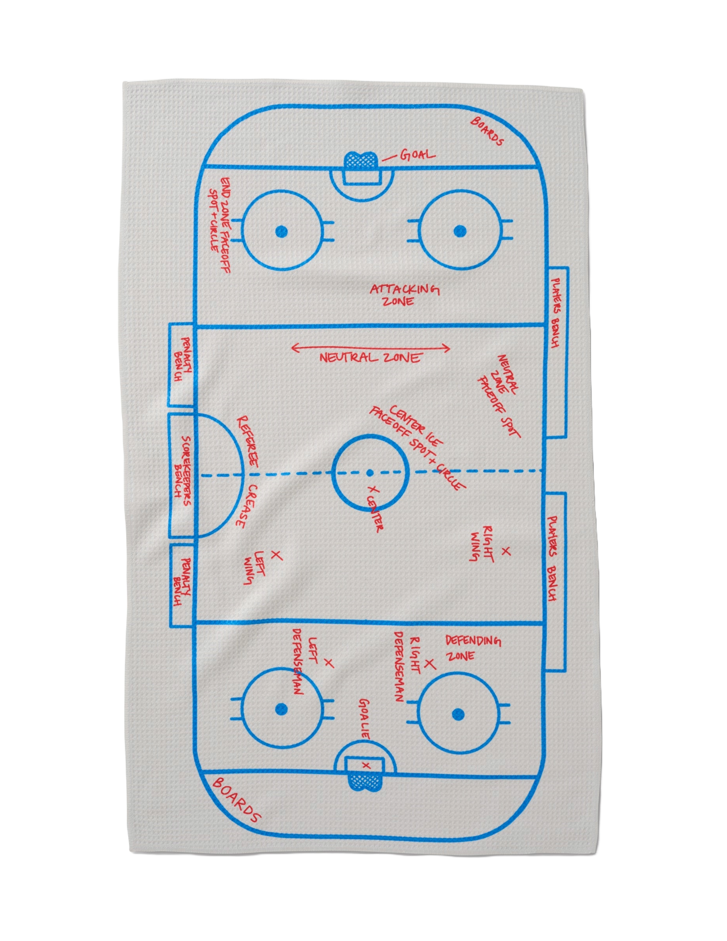 Microfiber Kitchen Towel - Hockey