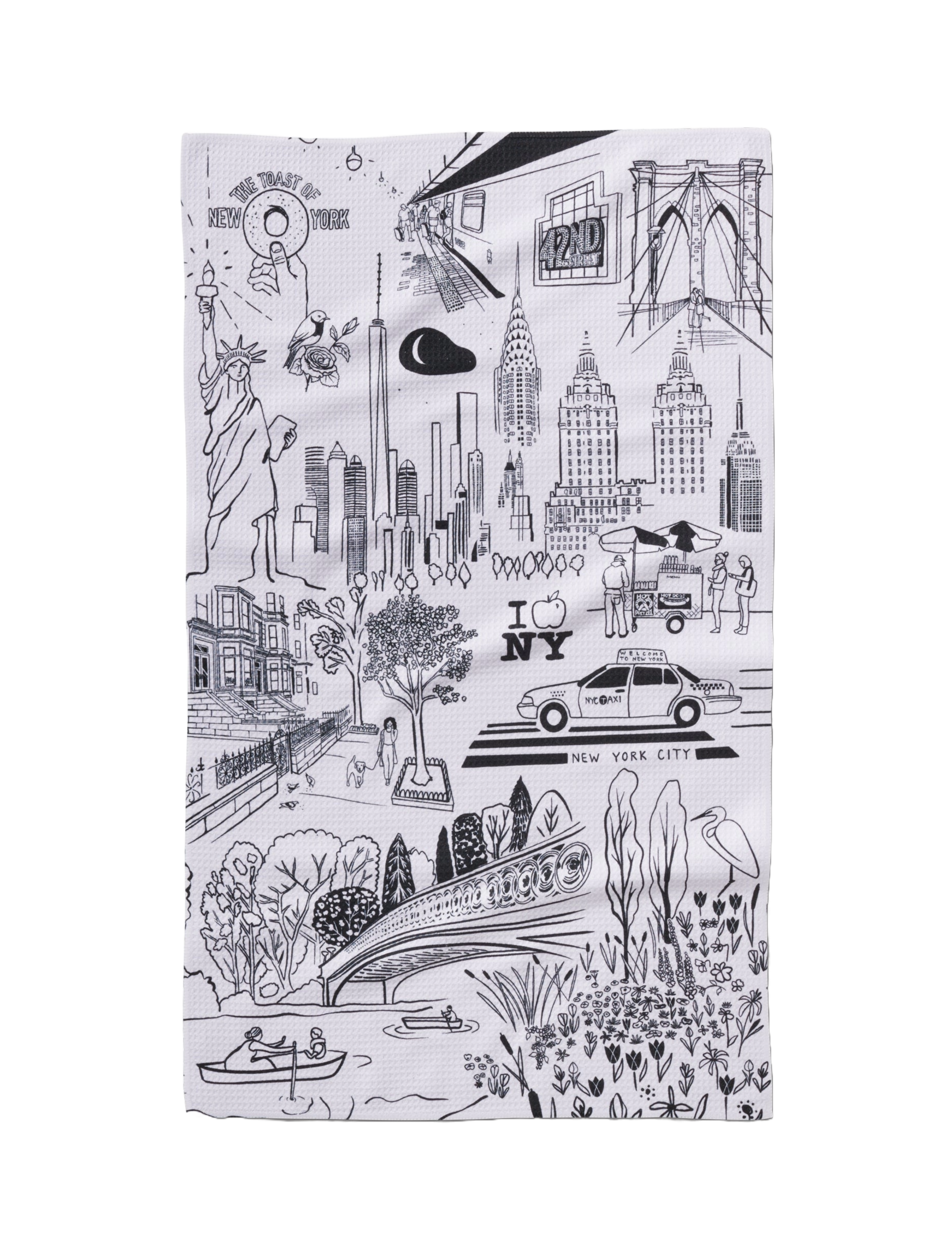 Microfiber Kitchen Towel - New York