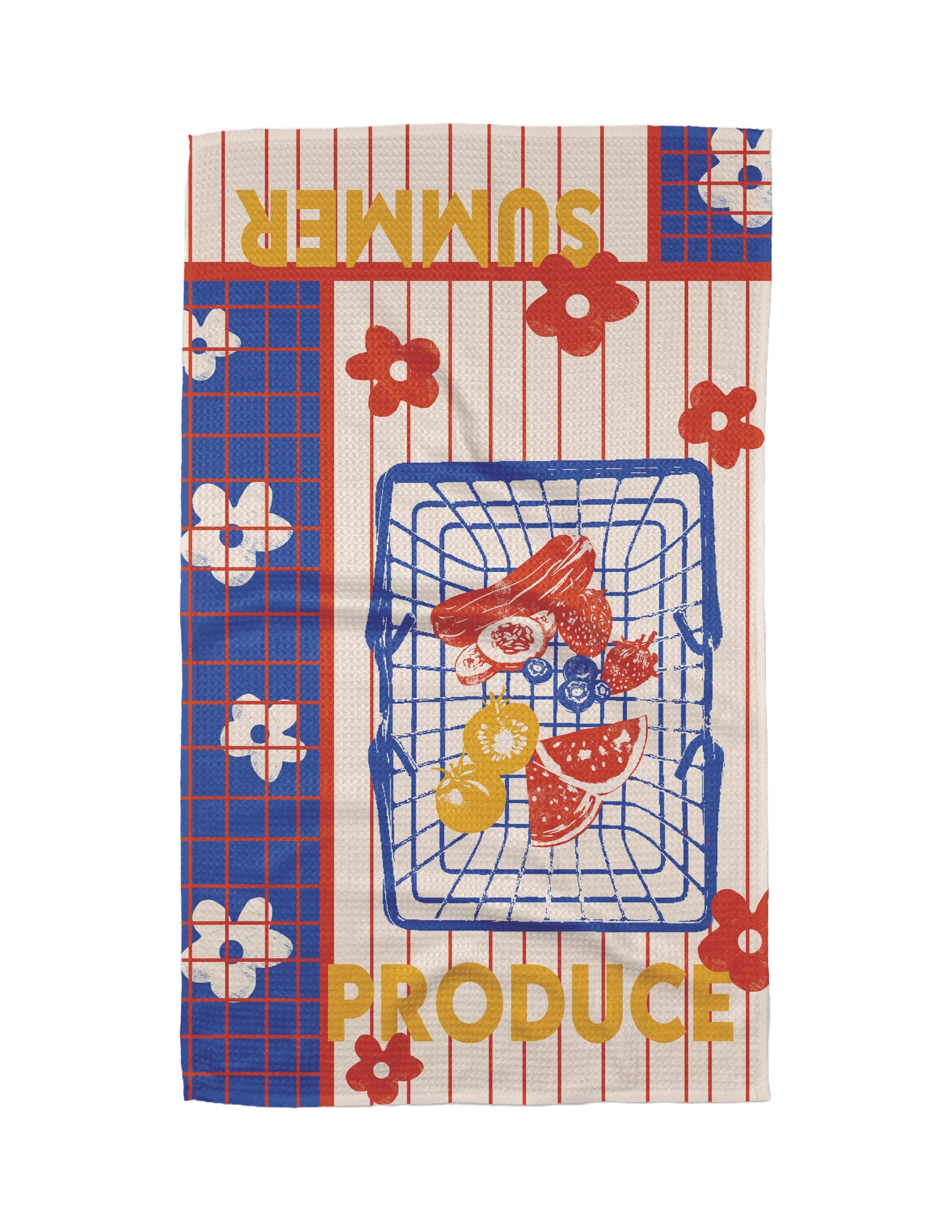 Microfiber Kitchen Towel - Summer Produce
