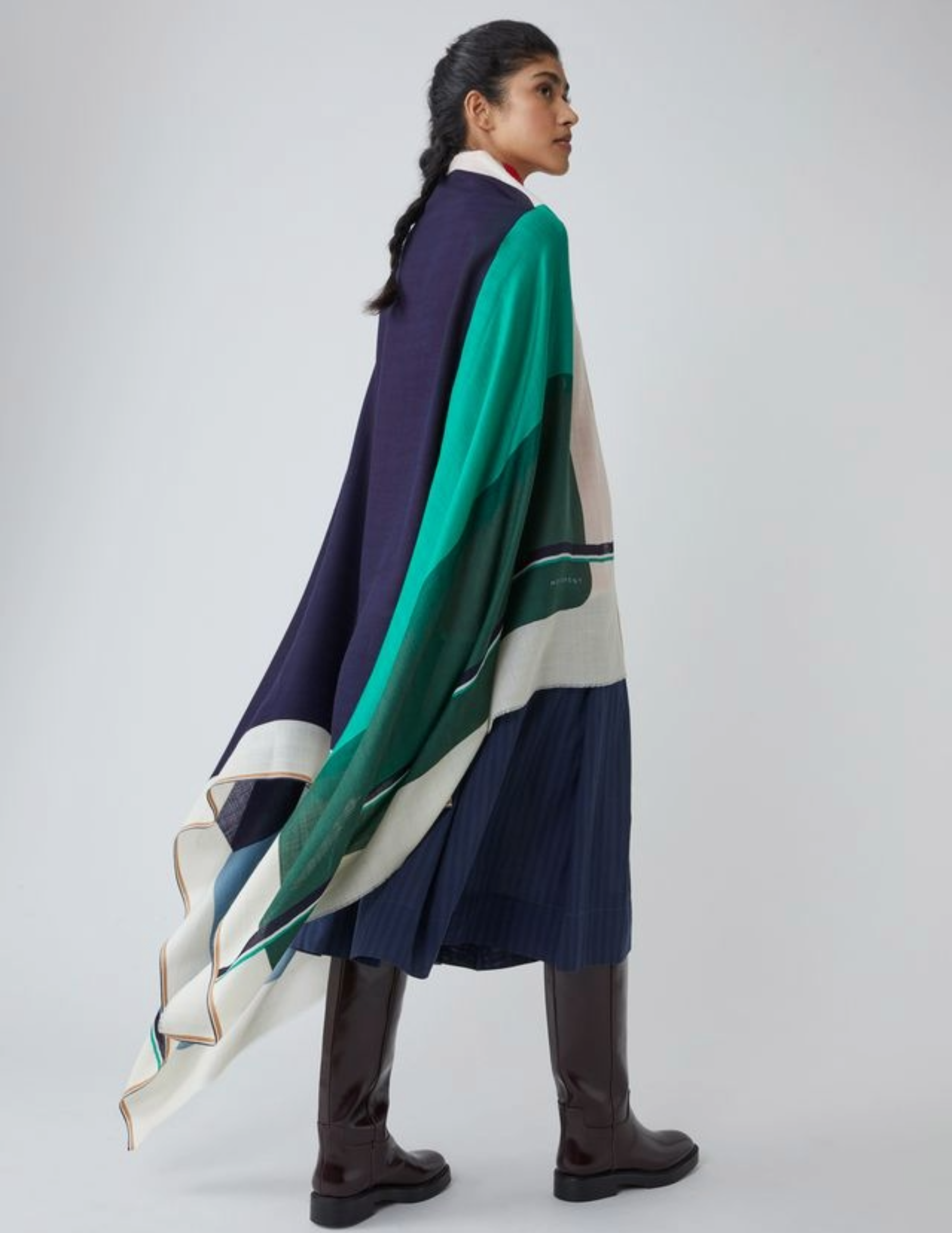 Scarf N°806 - Oxford Green