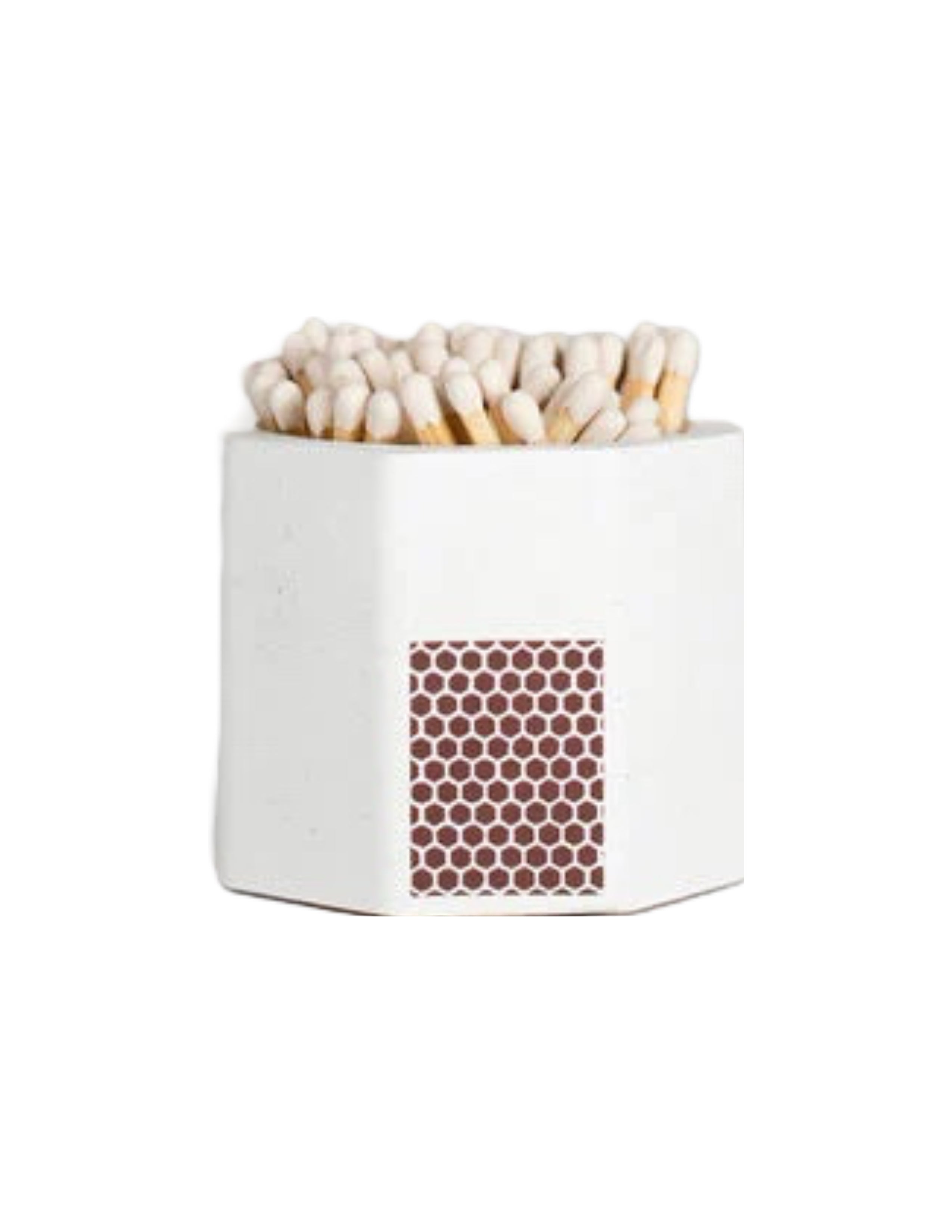 Match Striker & Matches - White/White