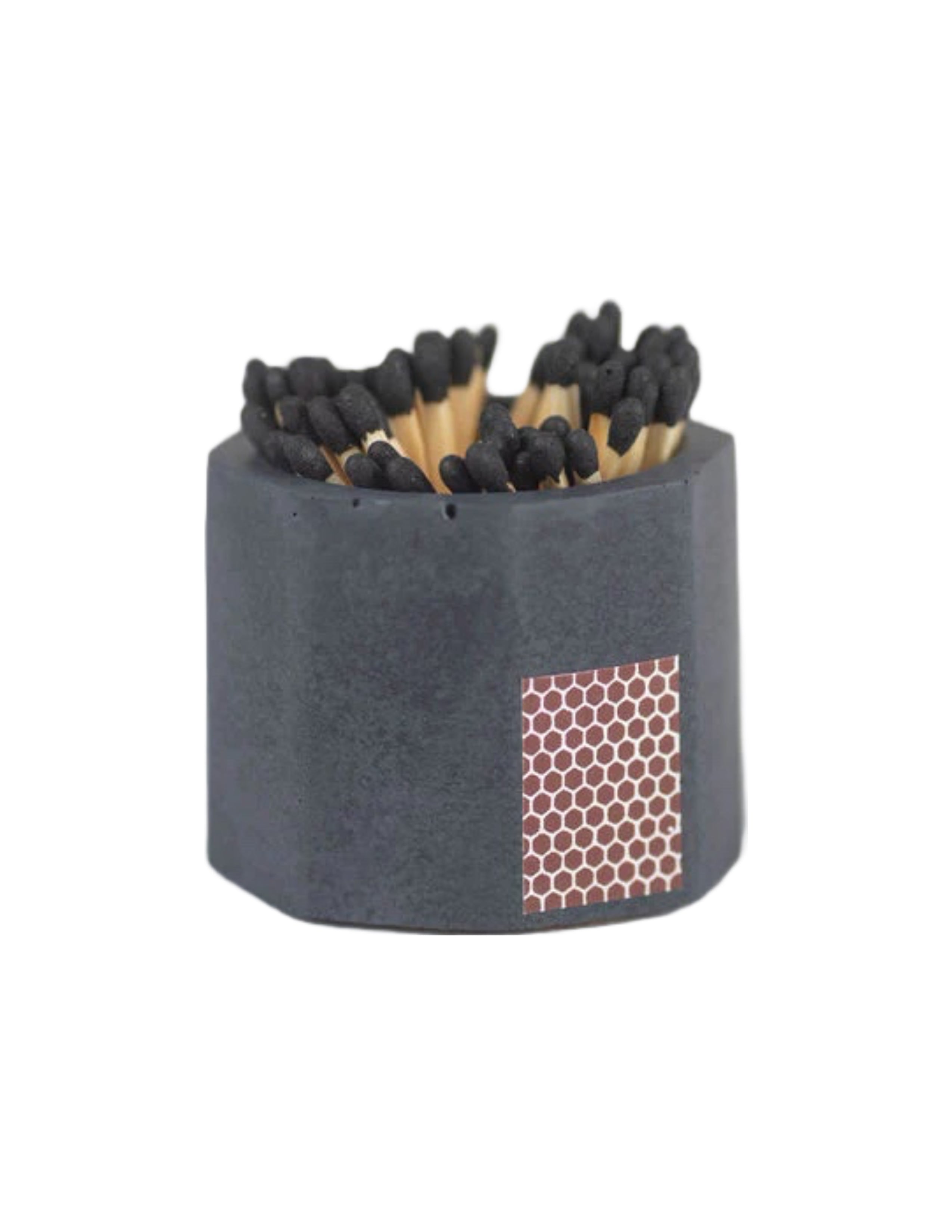 Match Striker & Matches - Black/Black