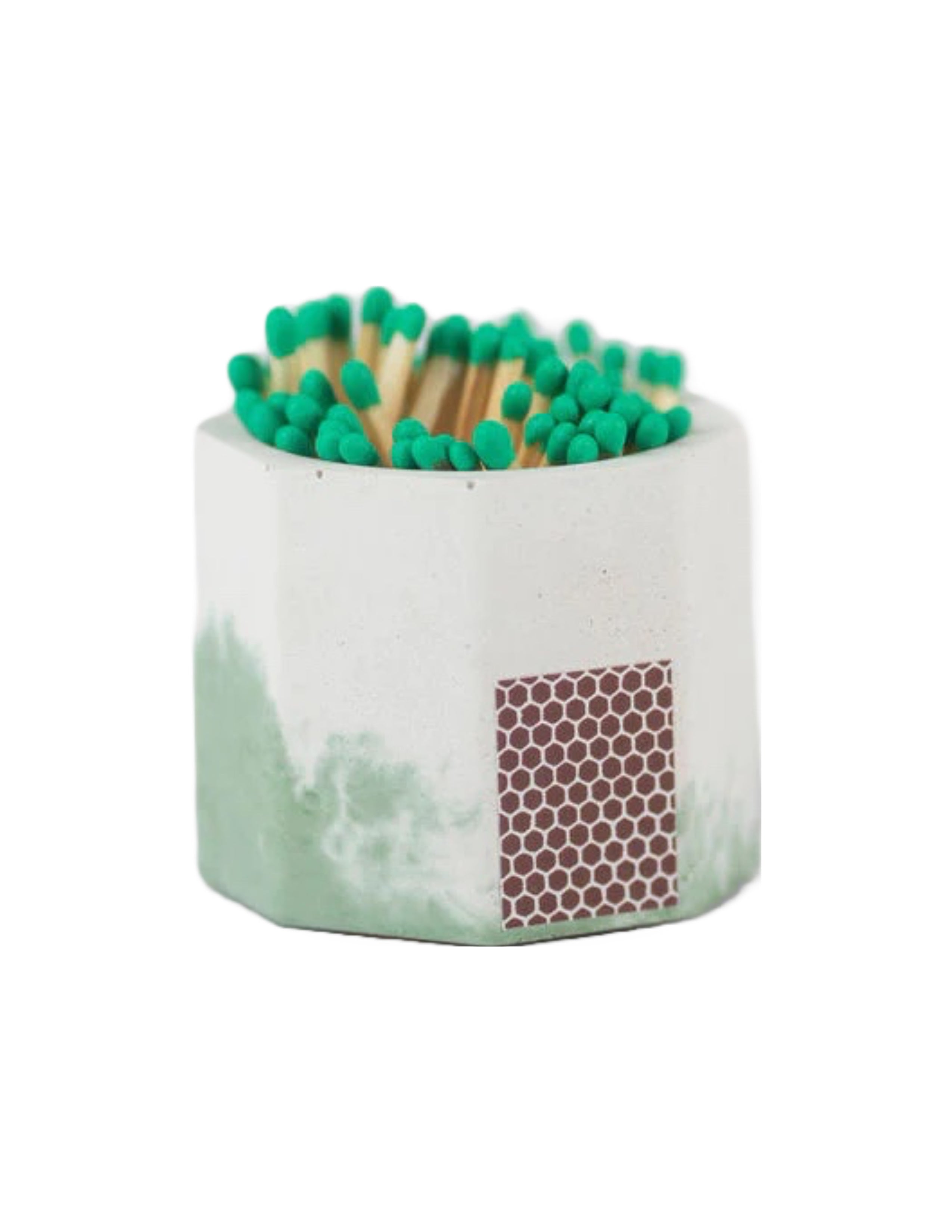Match Striker & Matches - Matcha Tie Dye/White