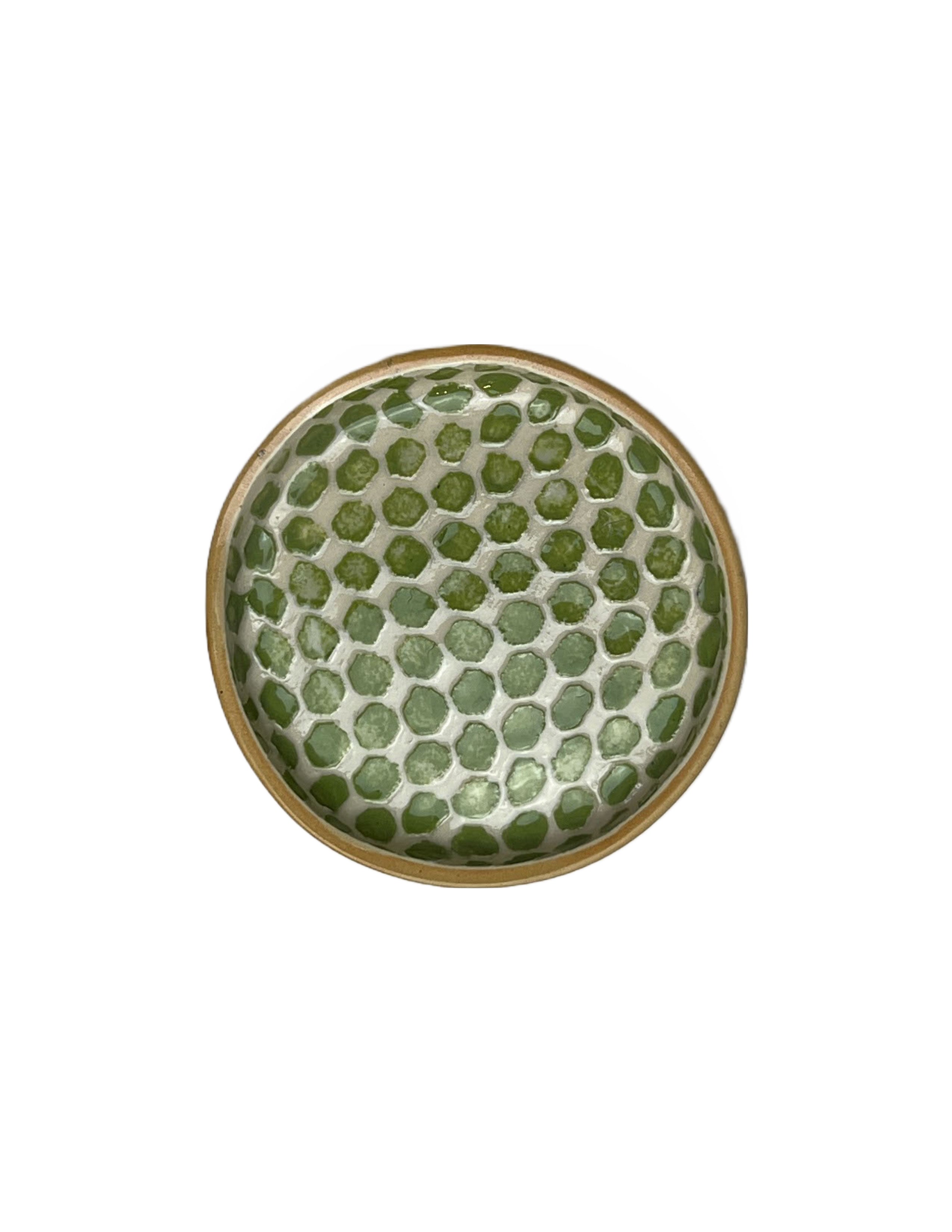 Wine Coaster - Citrus Dot