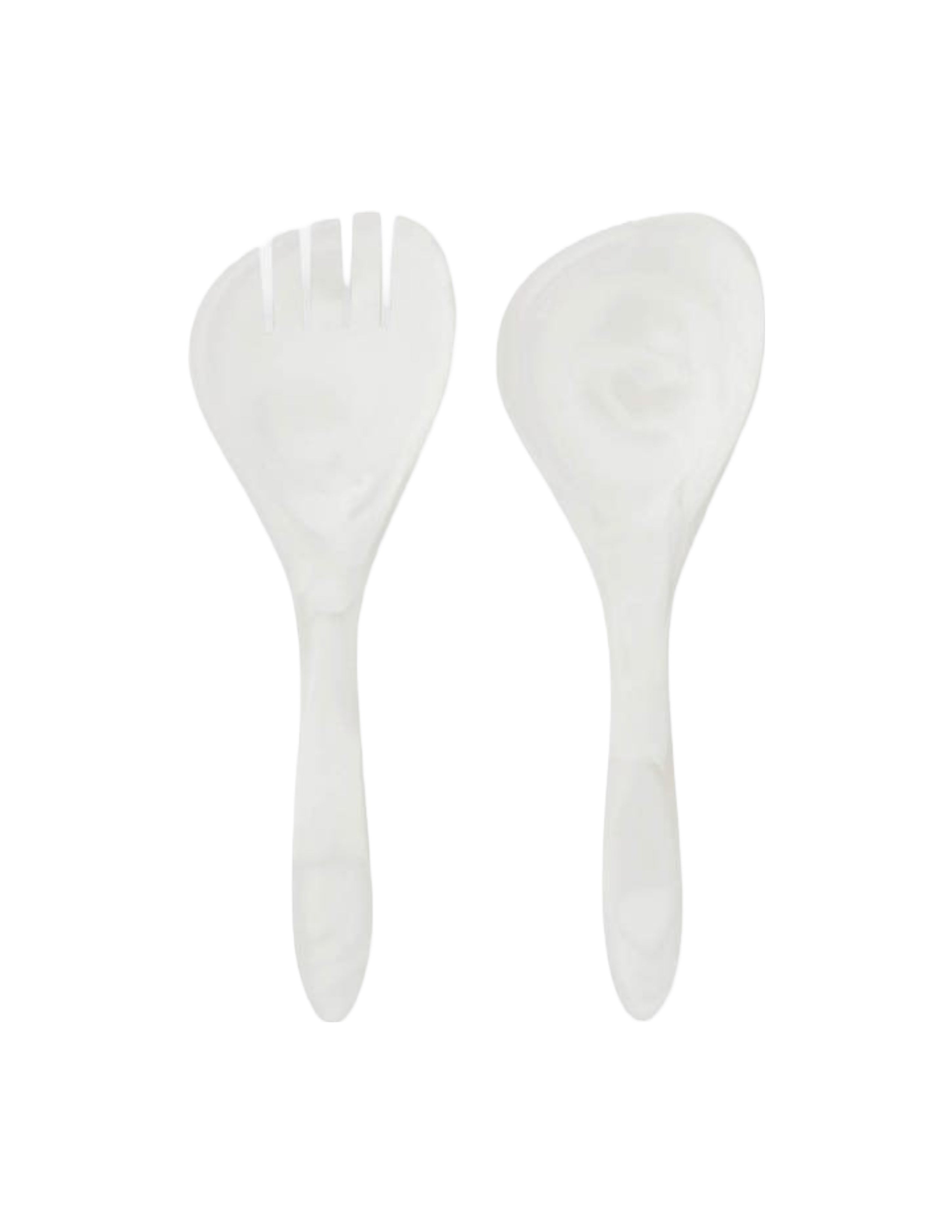 Laney Swirled Resin Servers - White