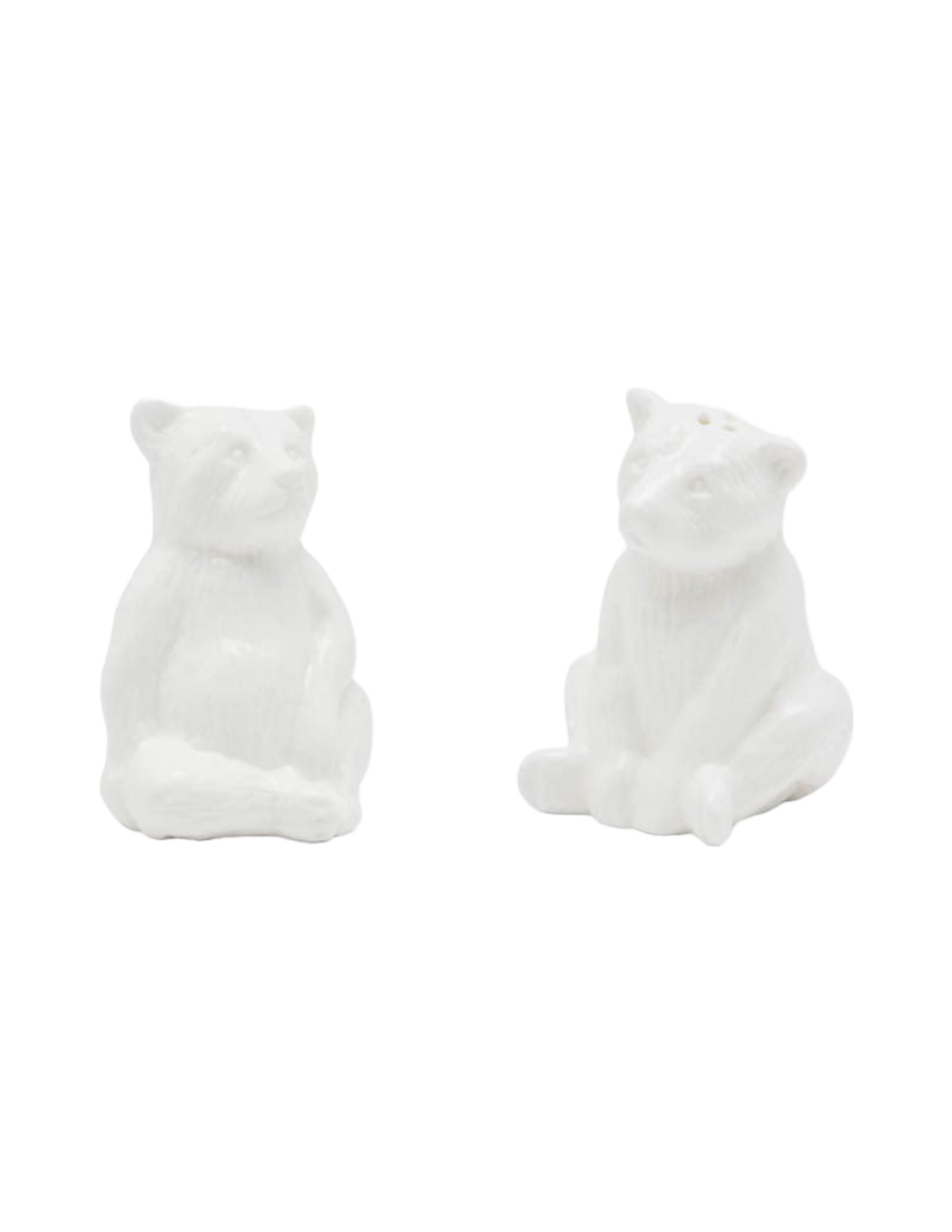 Issac Porcelain Bear Salt & Pepper Boxed Set