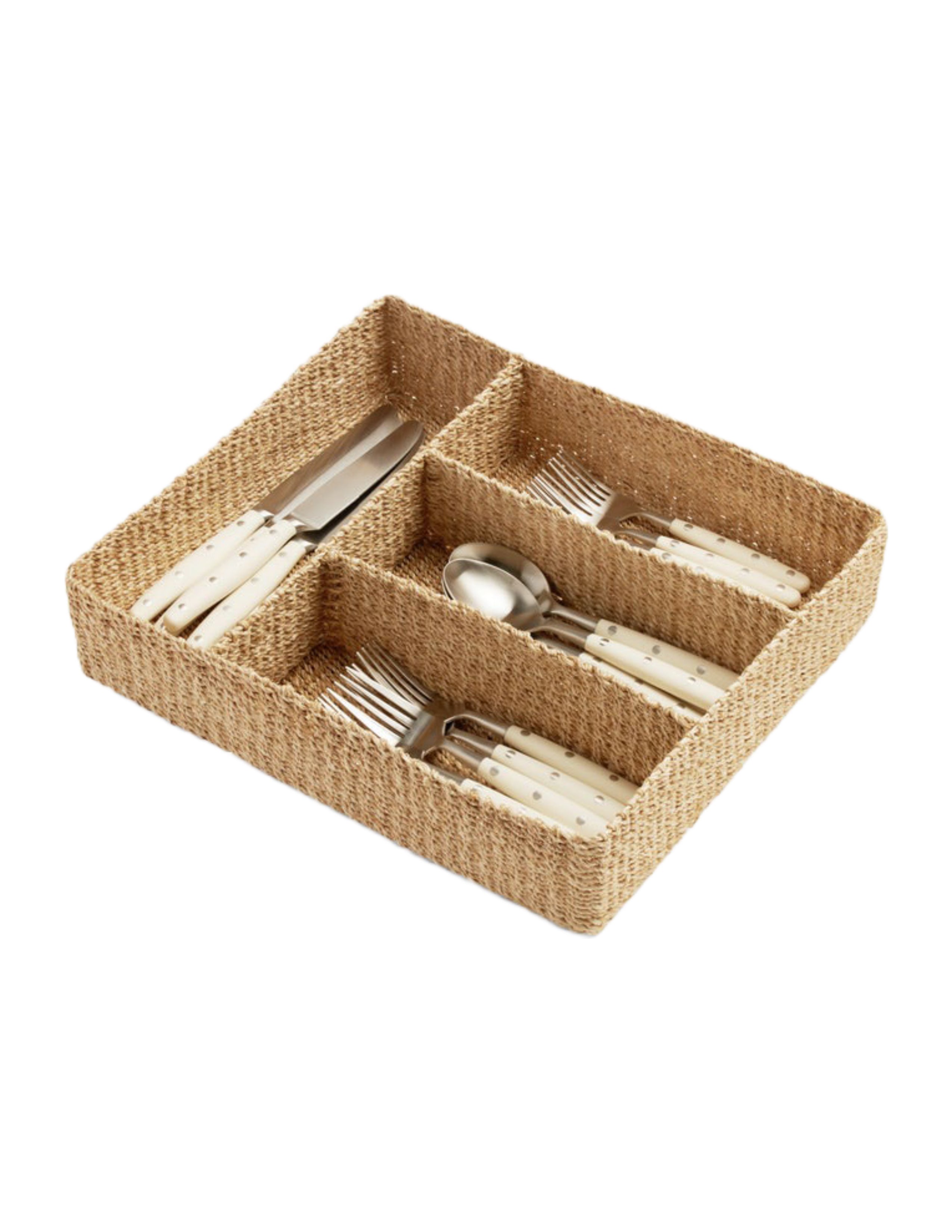 Voru Abaca Flatware Holder - Natural