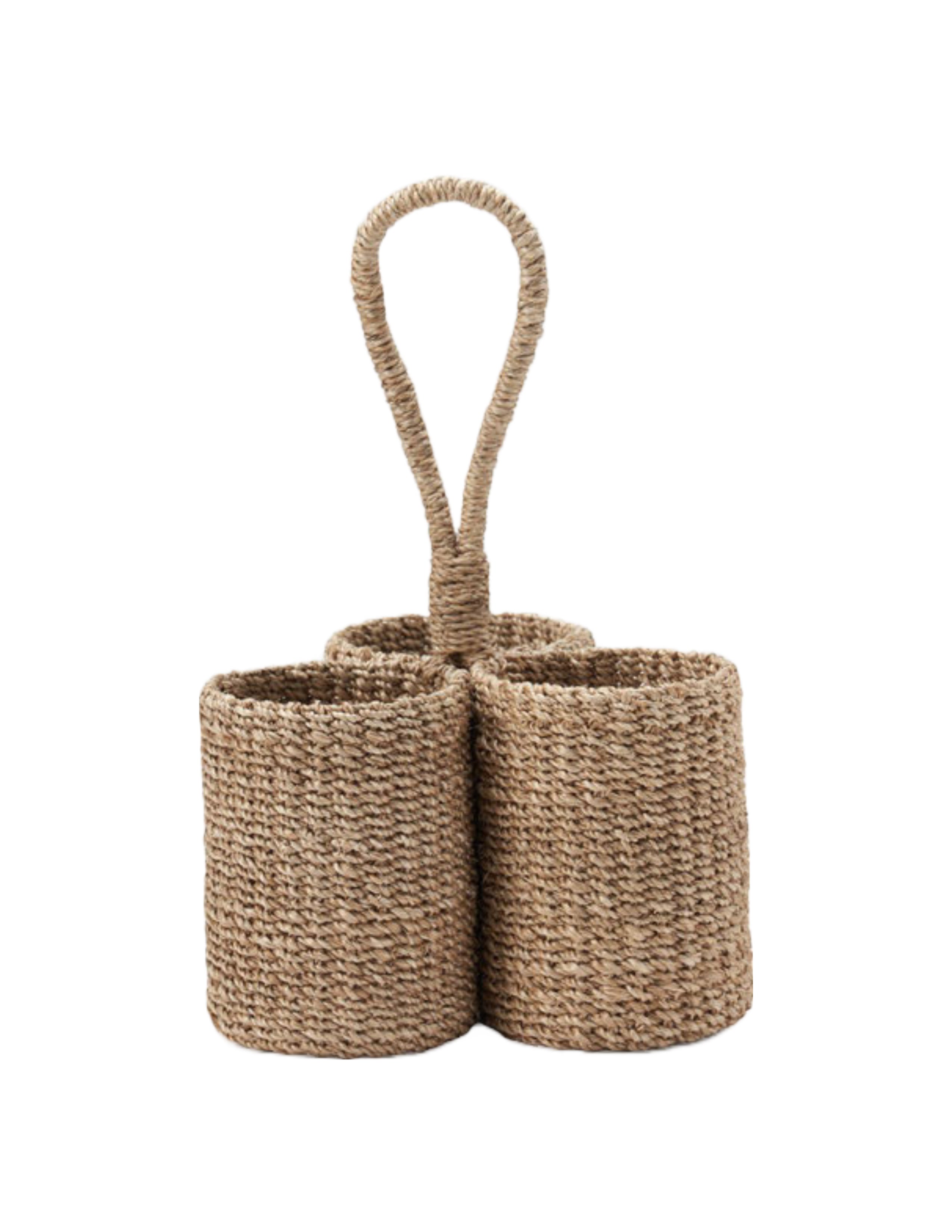 Voru Abaca Wine Bottle Holder - Natural